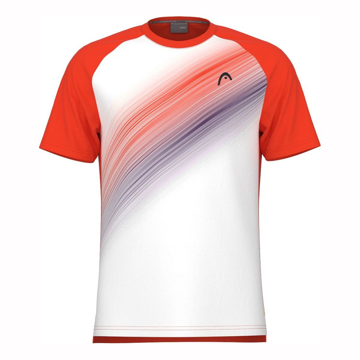 HEAD Topspin T-shirt Heren - rood,