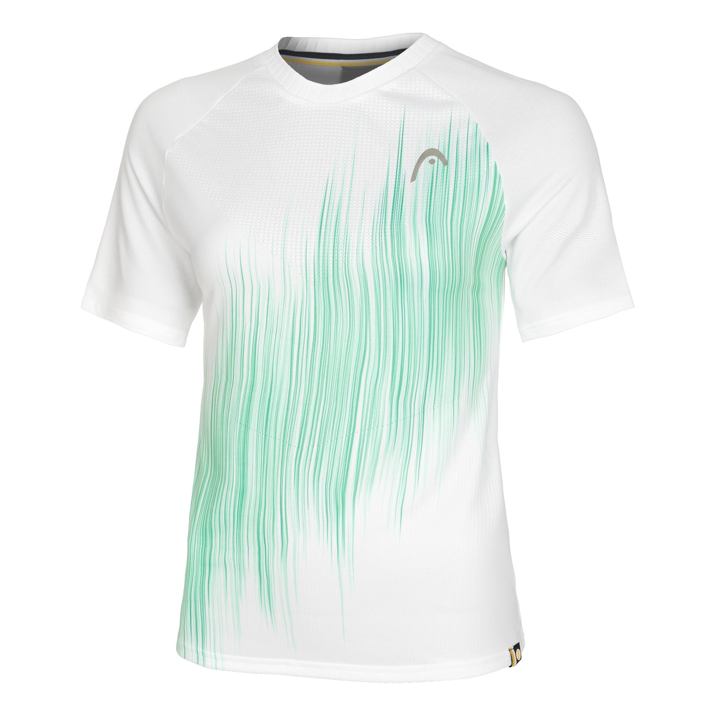 HEAD Performance T-shirt Dames-Wit,Turkoois