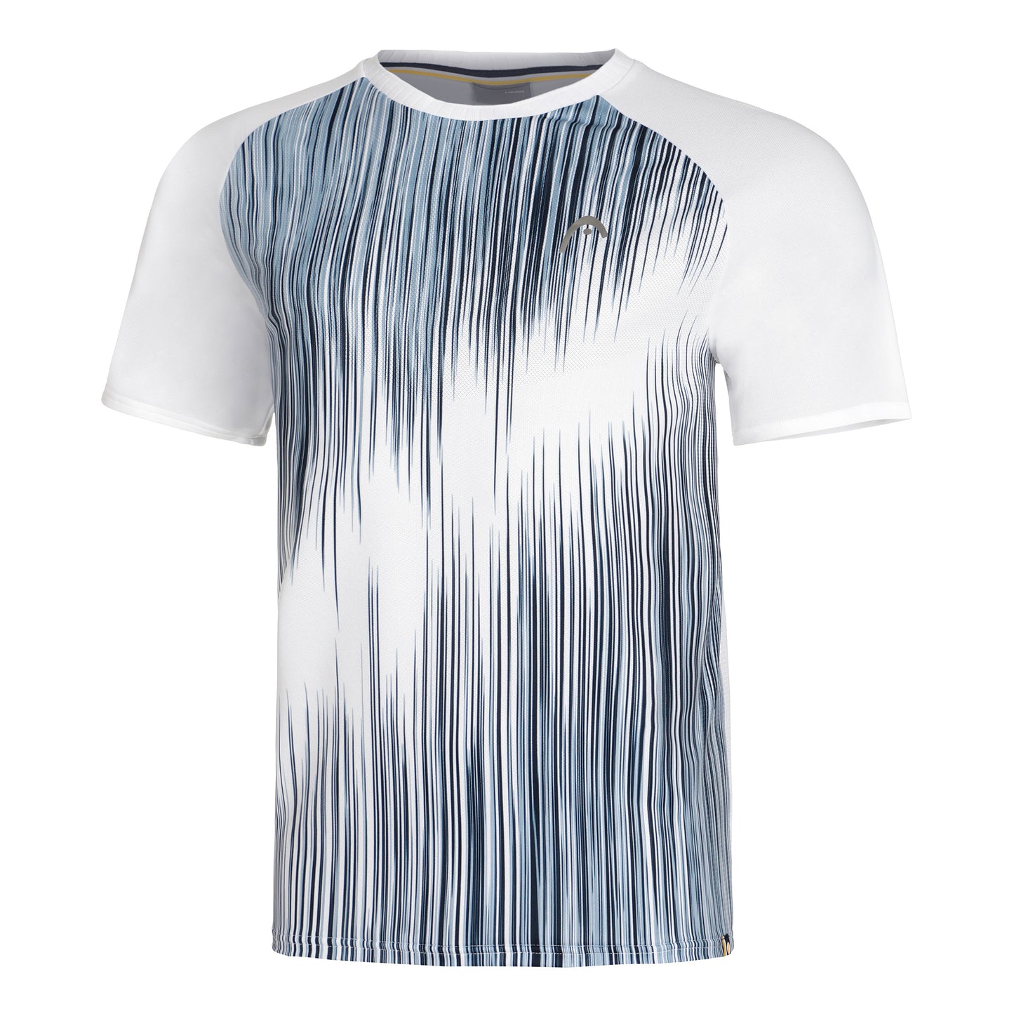 HEAD Performance T-shirt Heren - wit, donkerblauw