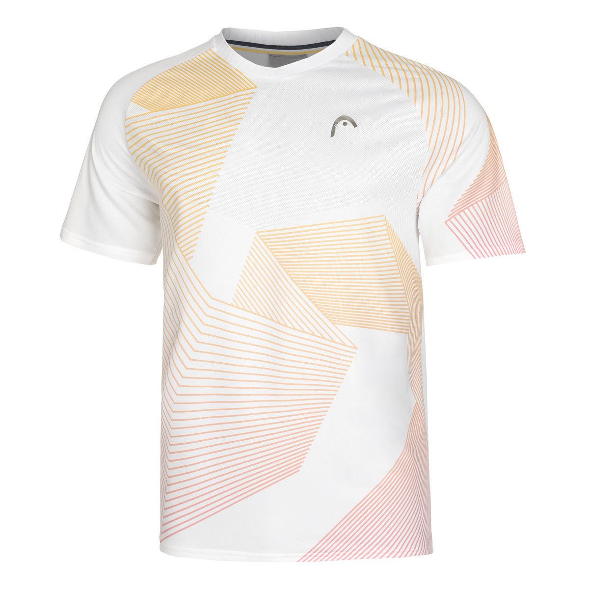 HEAD Performance Mc Melbourne T-shirt Heren - wit, veelkleurig