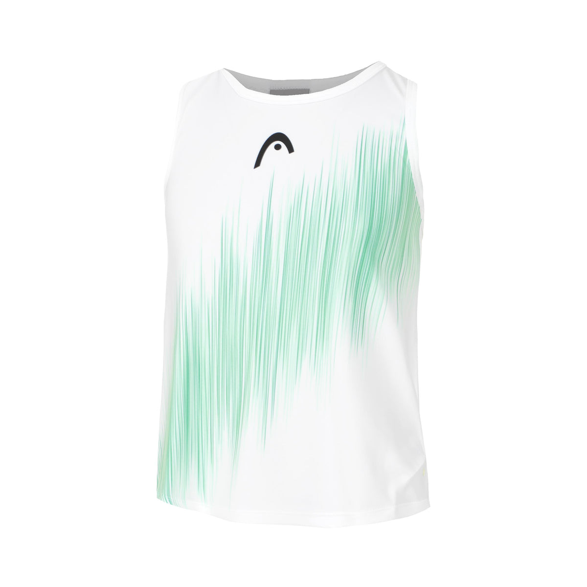 HEAD Agility Tanktop Meisjes - wit, turkoois