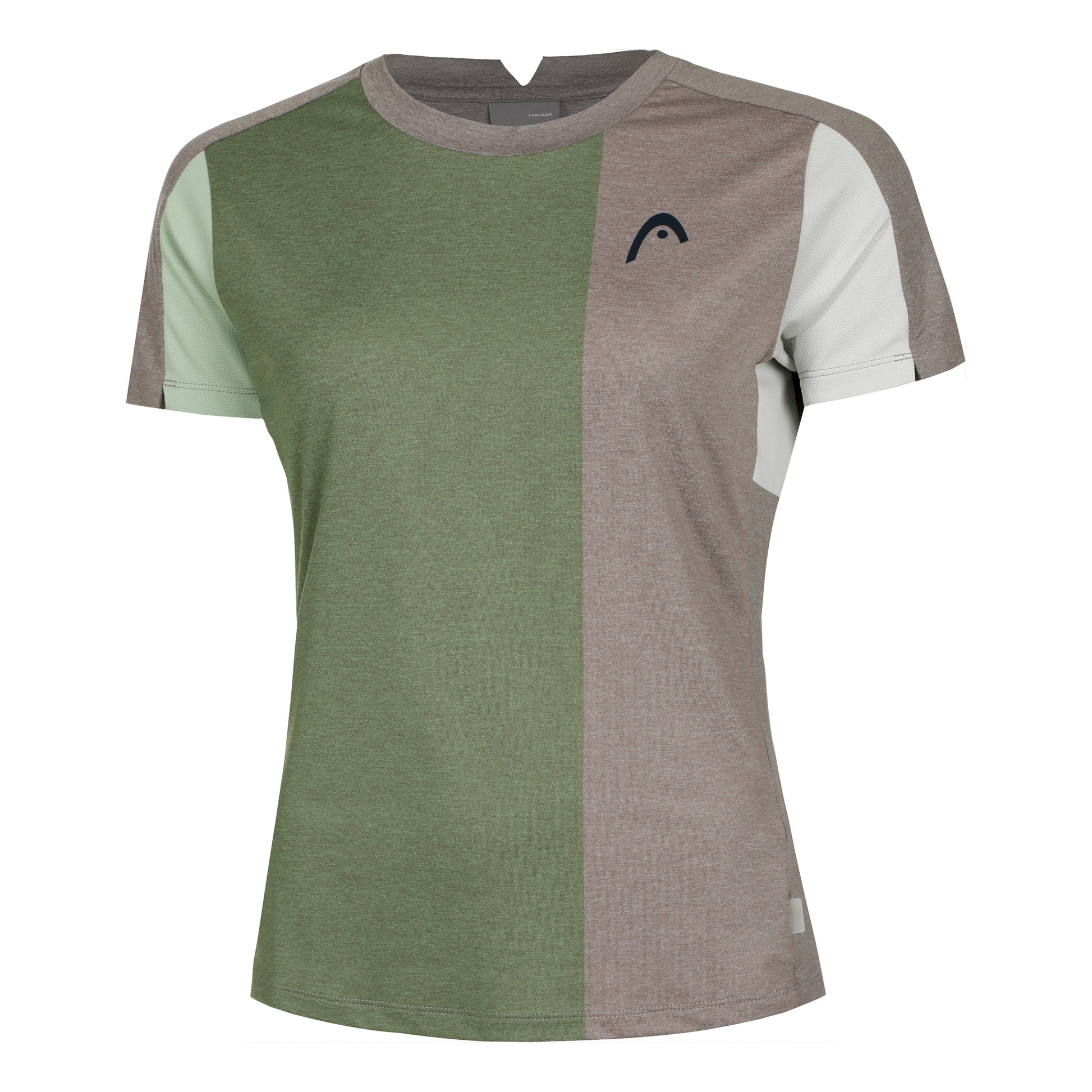 HEAD Play Tech T-Shirt T-shirt Dames-Salie,Grijs