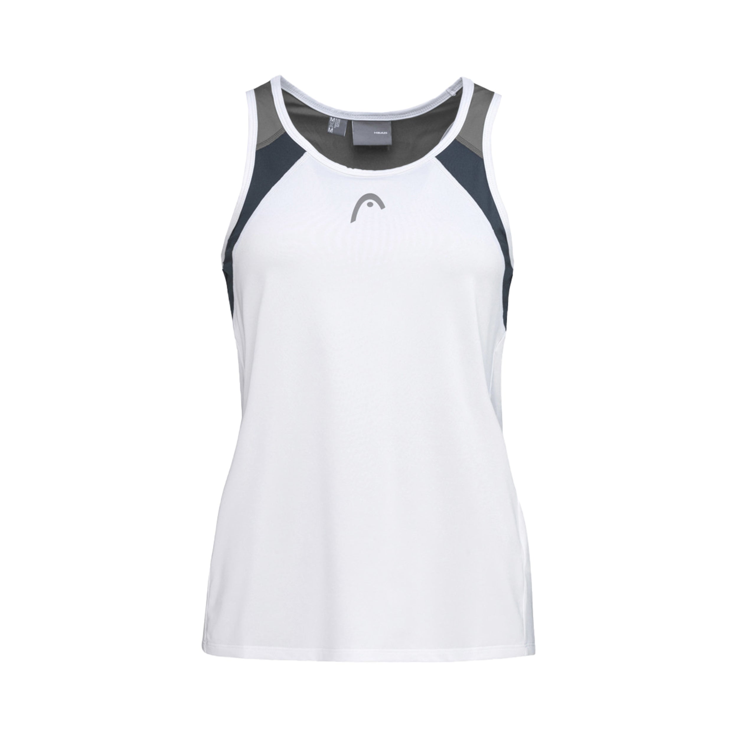 HEAD Club 22 Débardeur tank top Filles - blanc, bleu foncé