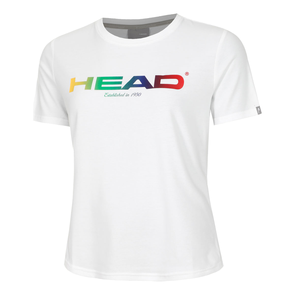 HEAD Rainbow T-shirt Dames - wit,