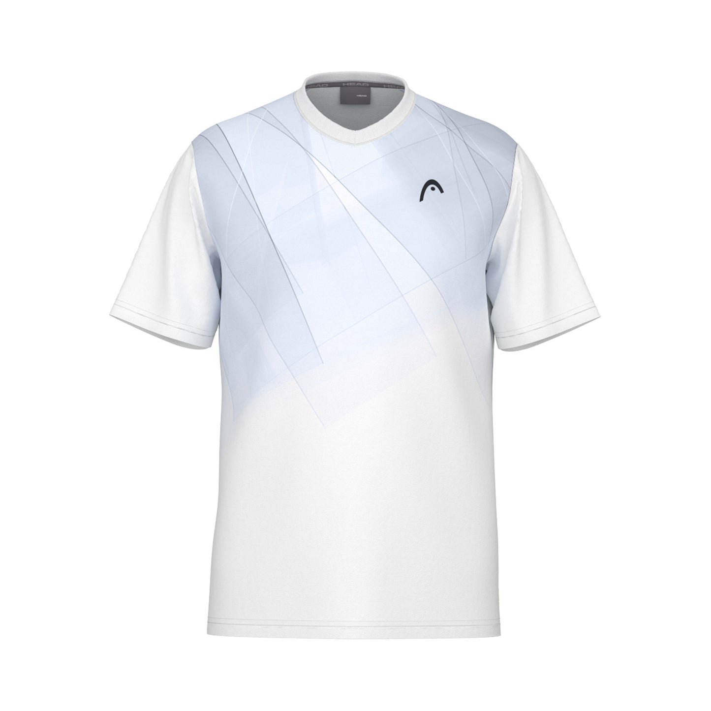 HEAD Topspin T-shirt Garçons-Blanc,Bleu Foncé