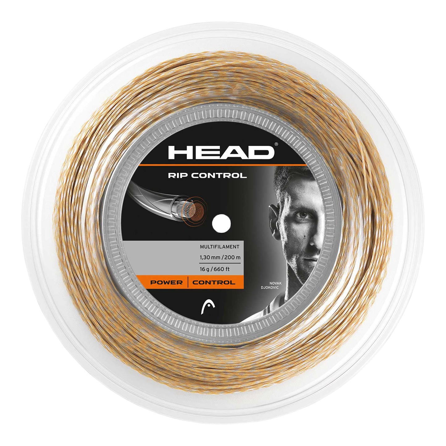 HEAD RIP Control Rol Snaren 200m-Natuurlijke Kleuren