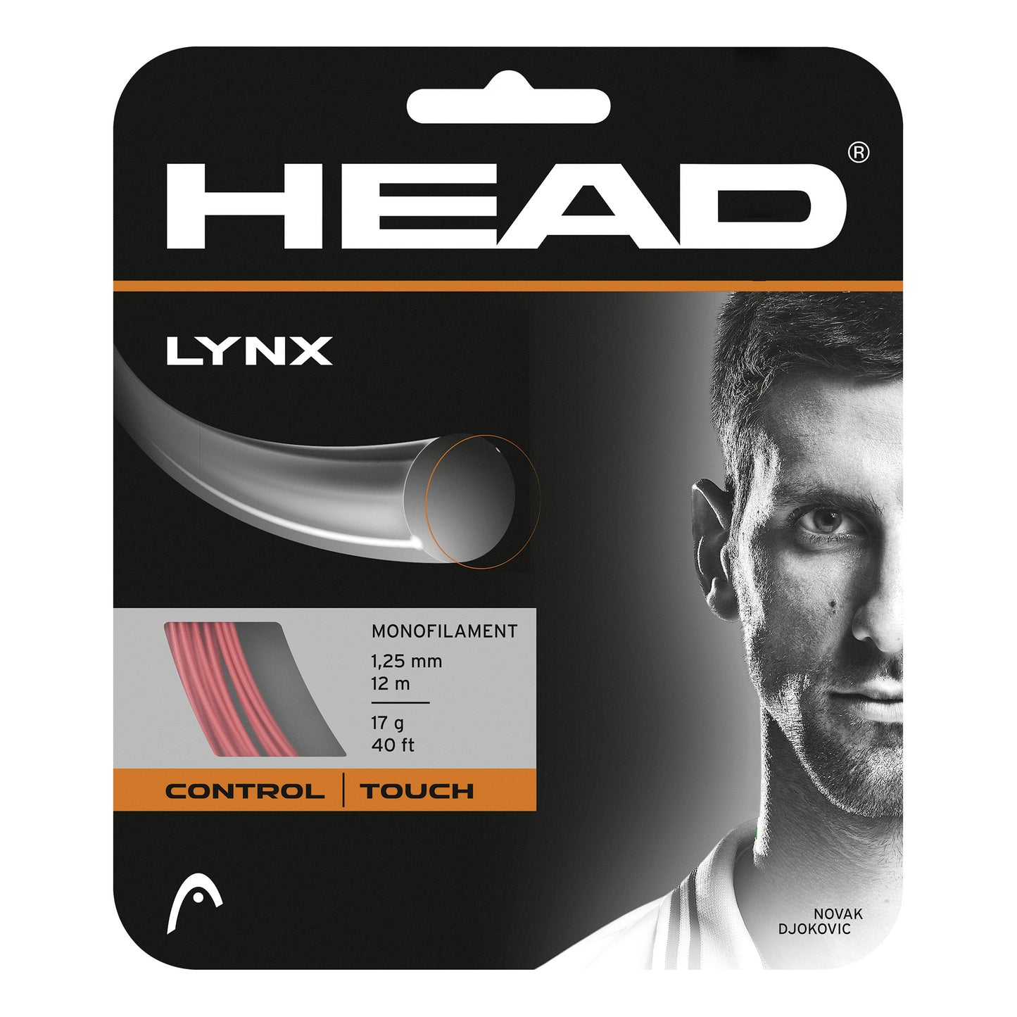 HEAD Lynx  Cordage en garniture 12m -rouge