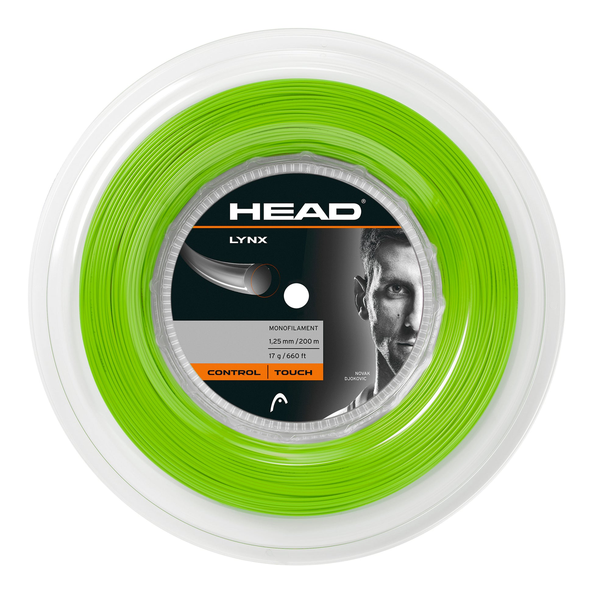 HEAD Lynx Rol Snaren 200m-Groen