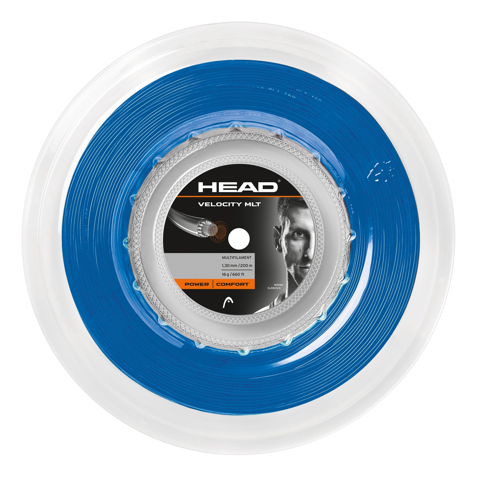 HEAD Velocity MLT Bobine cordage 200m - bleu