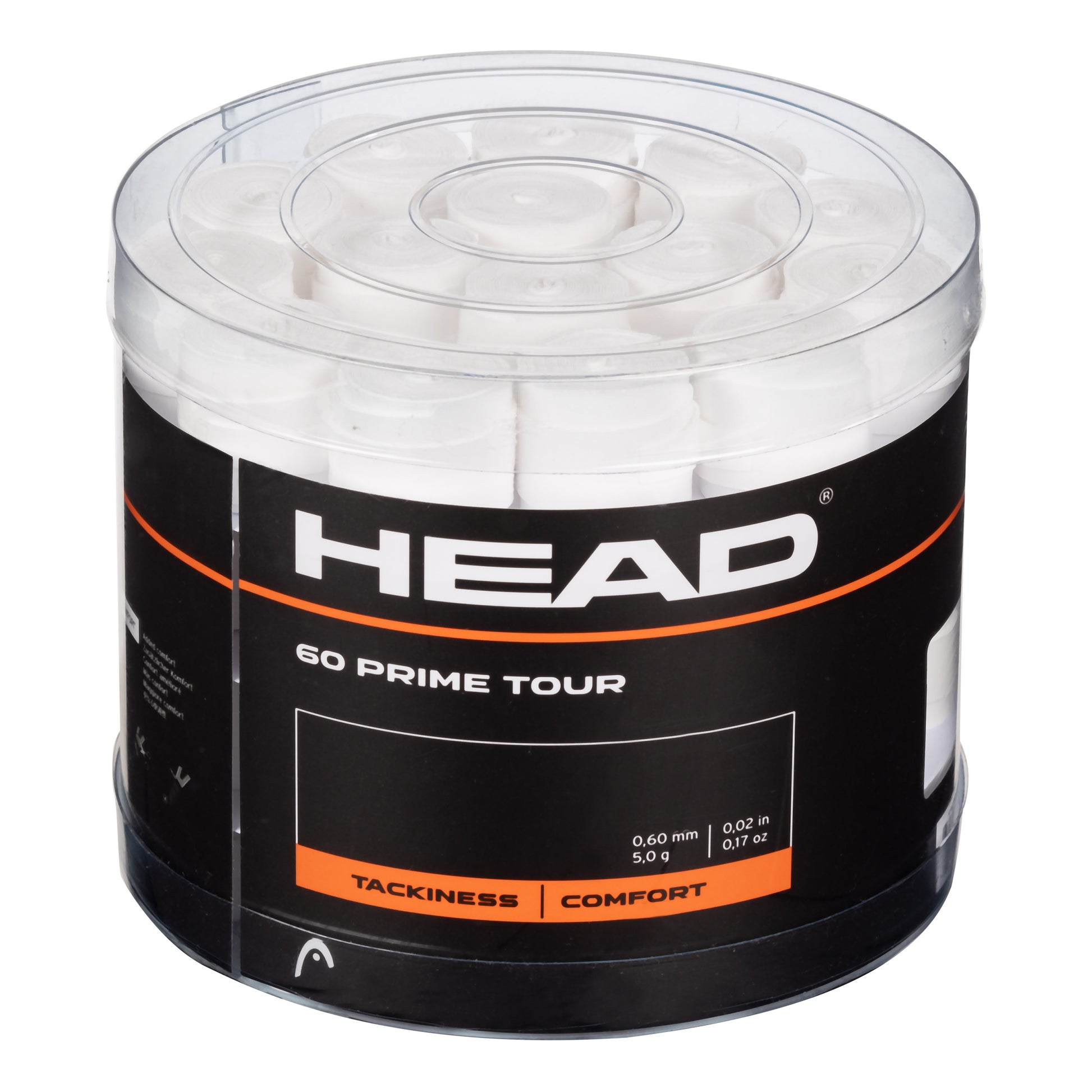 HEAD Prime Tour Pack de 60 - blanc