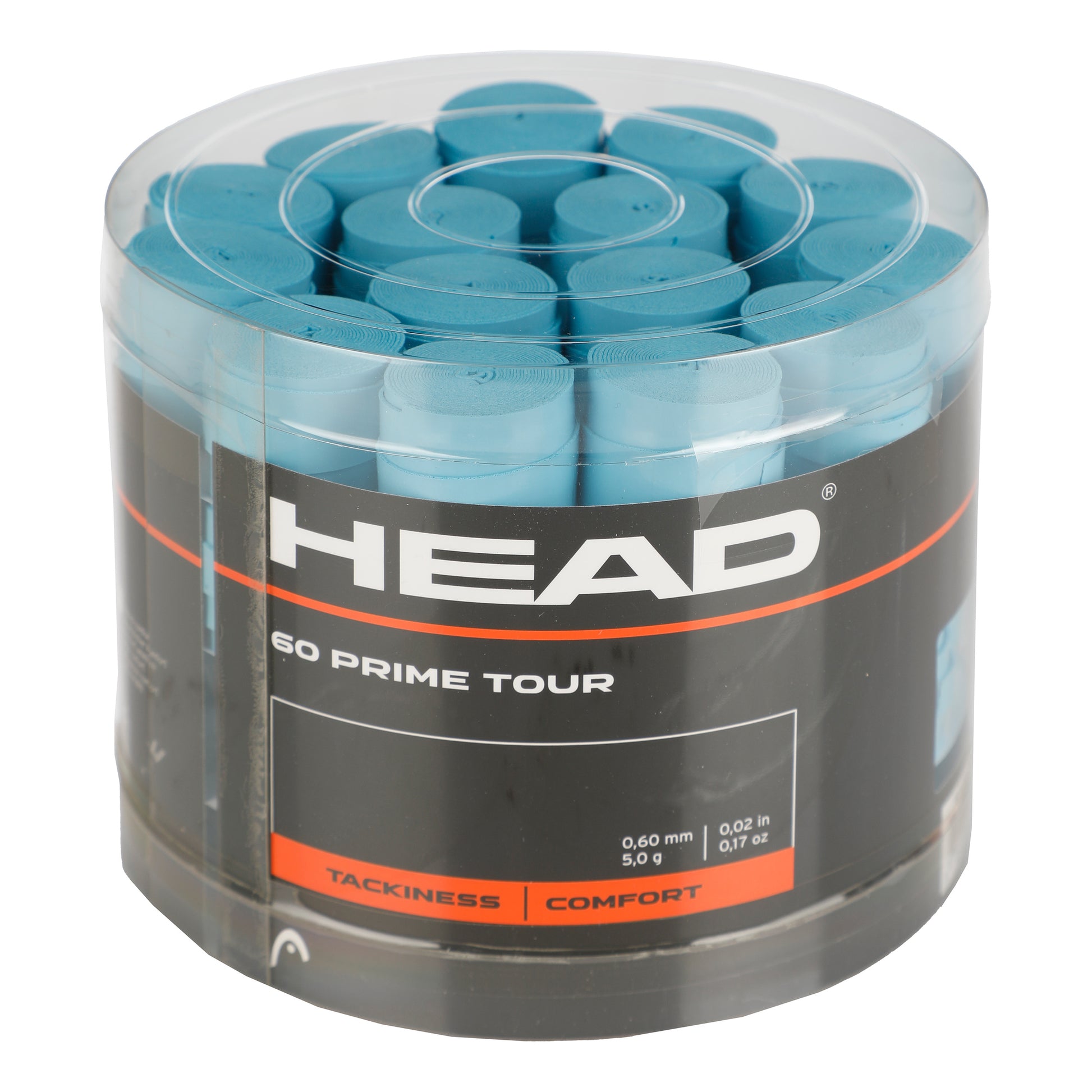 HEAD Prime Tour Verpakking 60 Stuks-Blauw