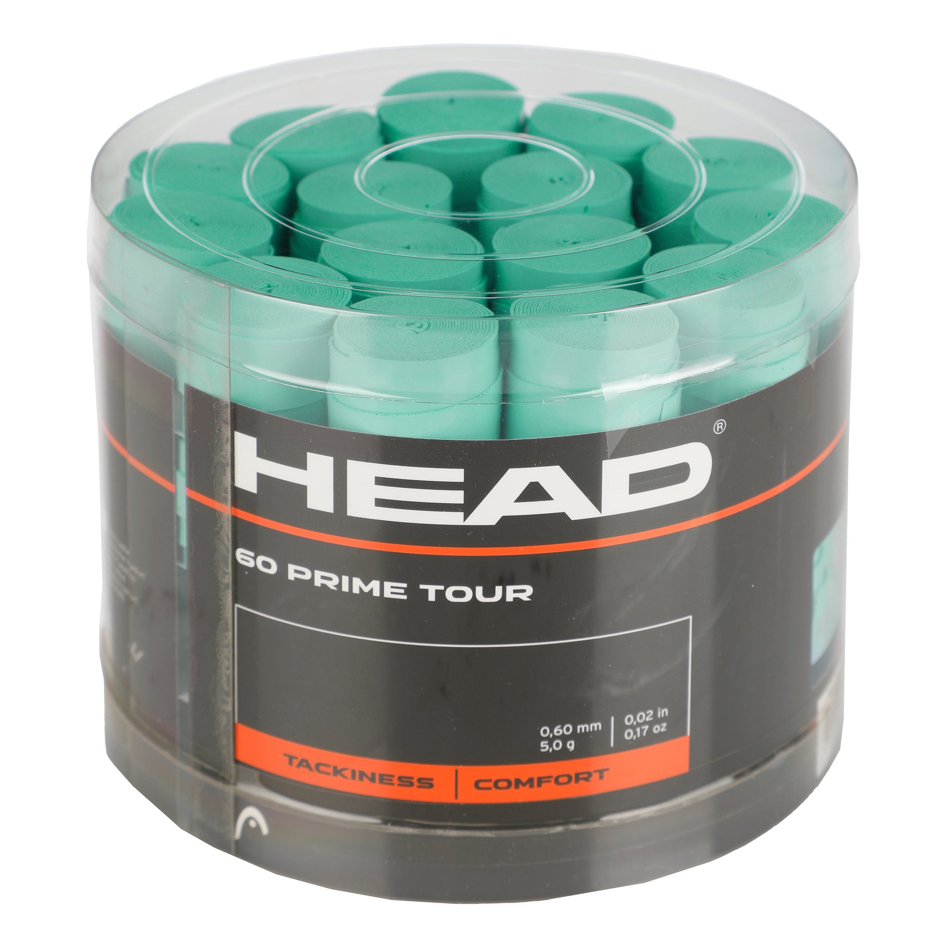 HEAD Prime Tour Verpakking 60 stuks - mint