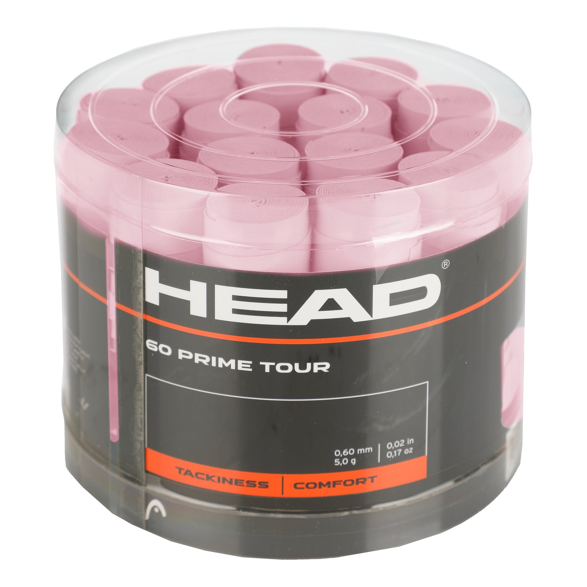 HEAD Prime Tour Verpakking 60 stuks - roze