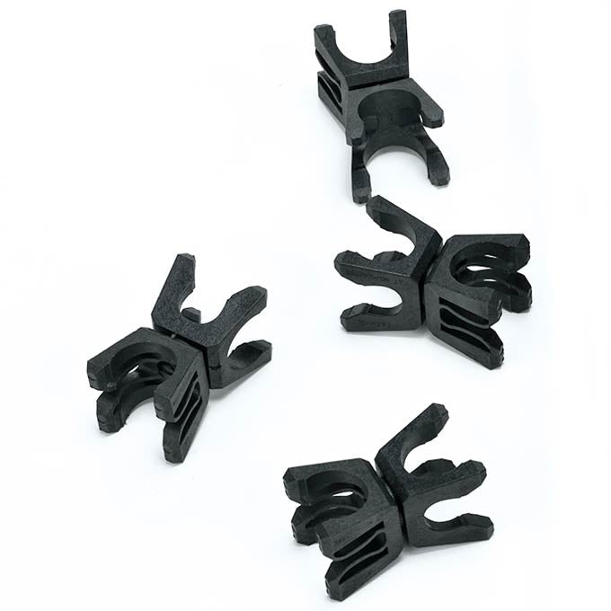 HEAD Gewrichten Verpakking 4 Stuks-Zwart
