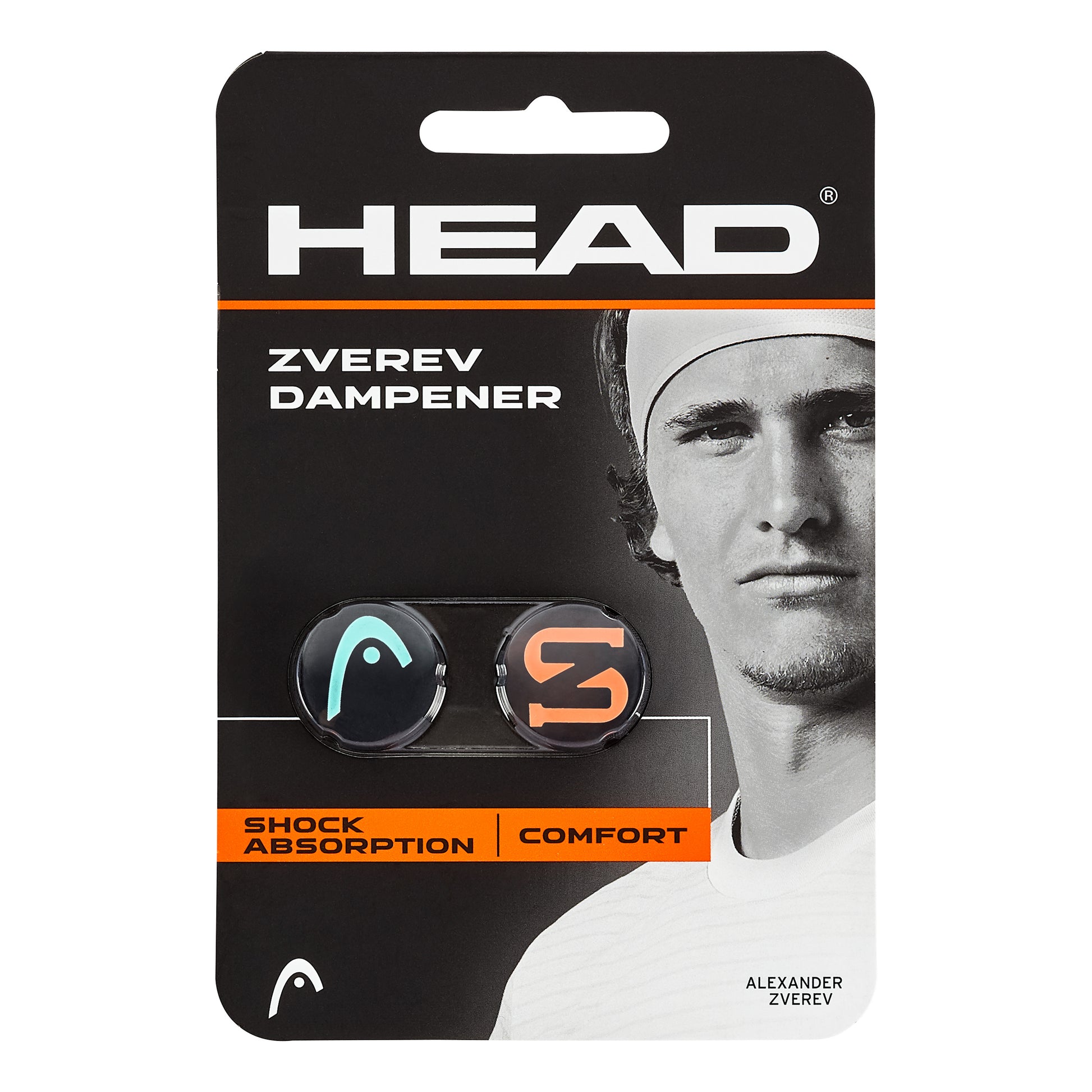 HEAD Zverev Demper Verpakking 2 Stuks-Veelkleurig