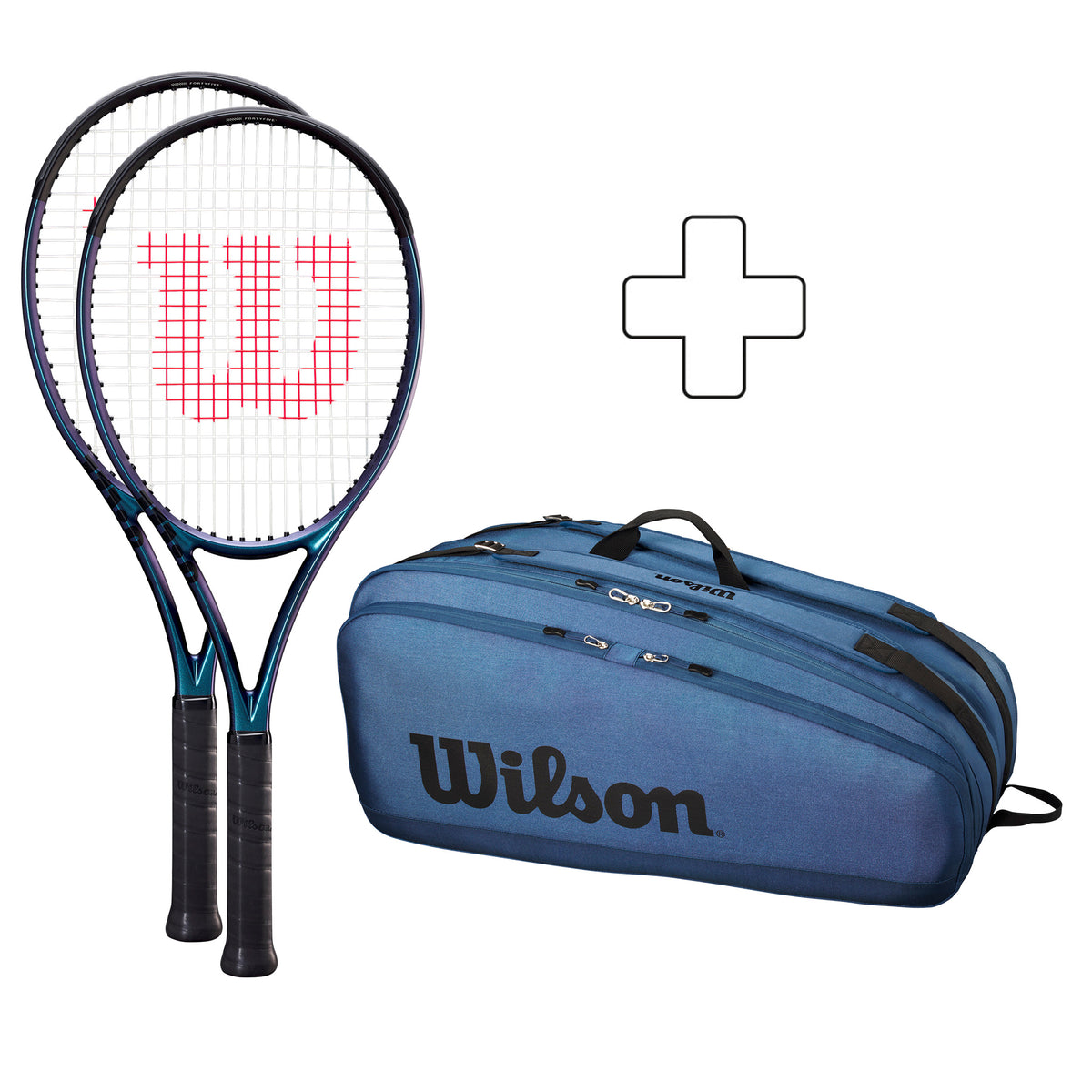 Wilson 2x 100 V4.0 Plus rackettas