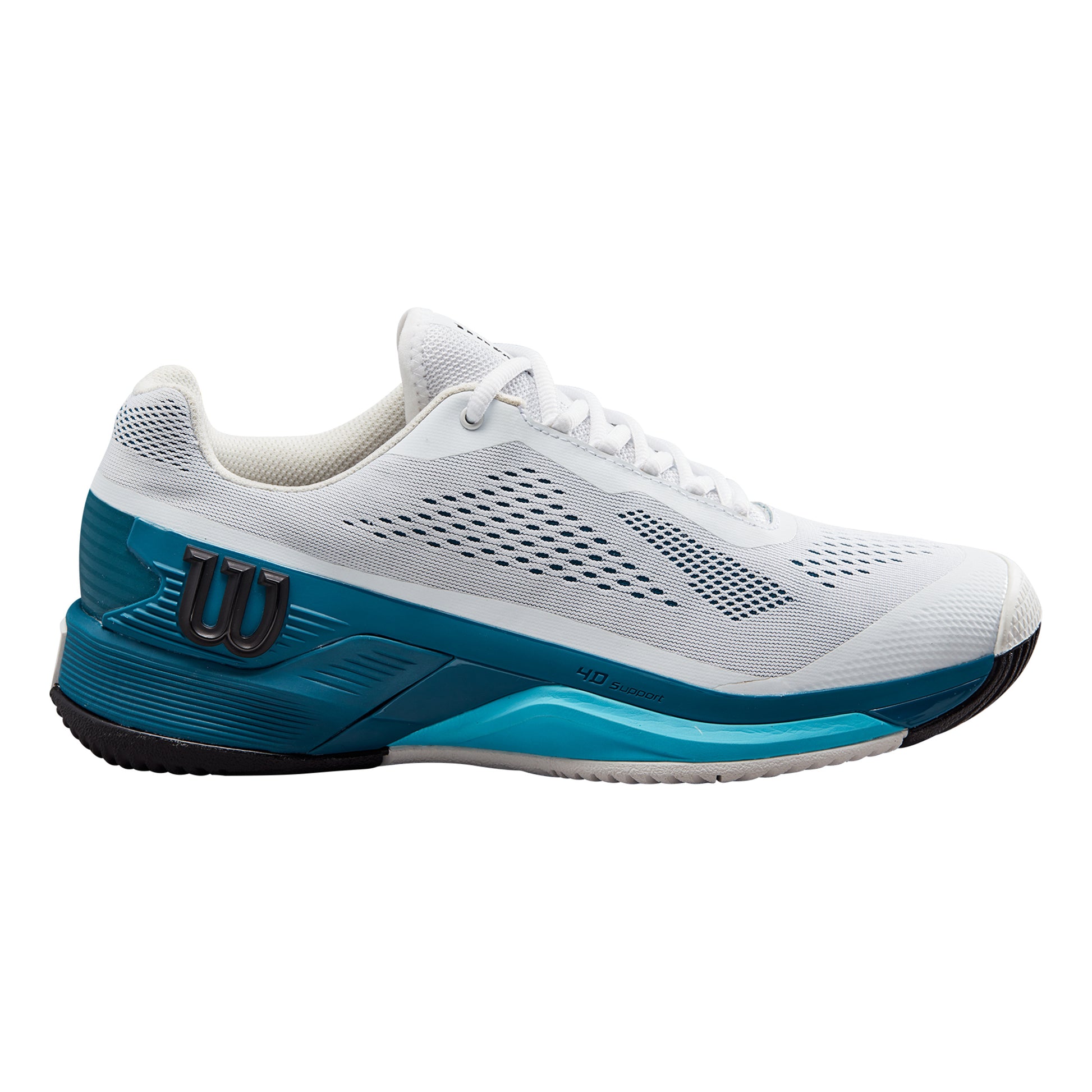 Wilson Pro 4.0 Allcourt schoen Heren-wit,blauw