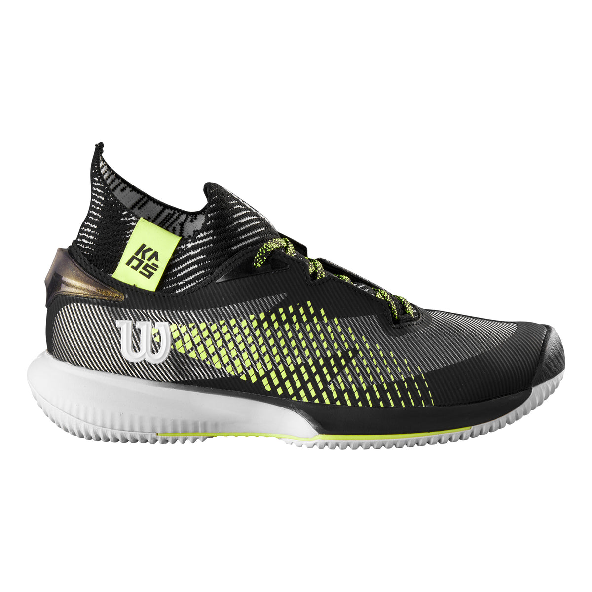 Wilson Rapide Sft Chaussures toutes surfaces Hommes - noir, jaunes fluo