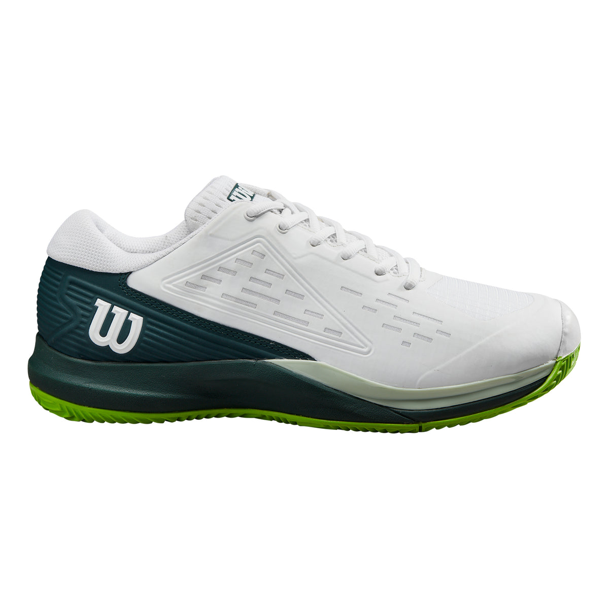 Wilson Rush Pro Ace Chaussure terre battue Hommes - blanc, vert