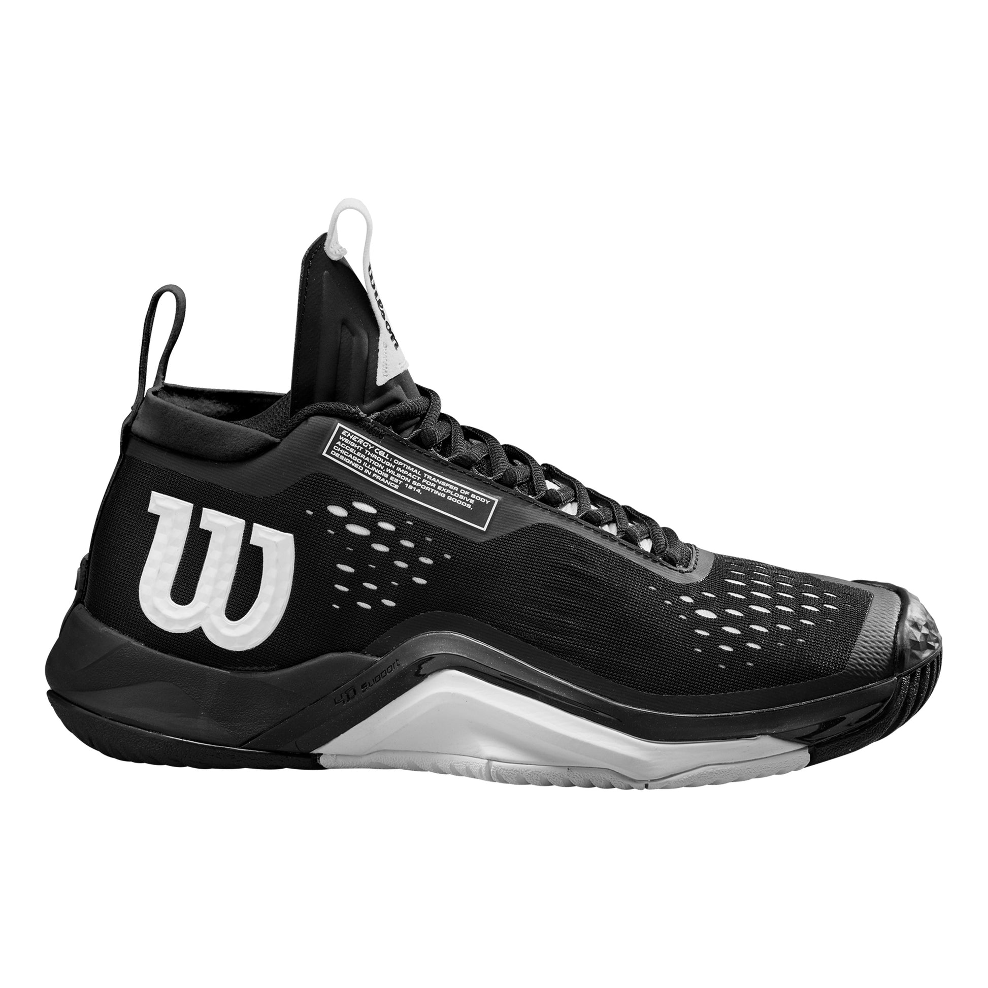Wilson Rush Pro Tour Mid Allcourt schoen Heren - zwart,
