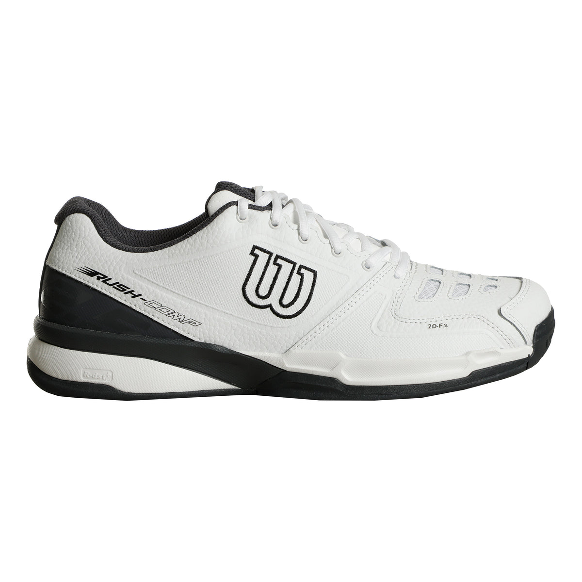 Wilson Rush Comp Ltr Allcourt schoen Heren - wit,