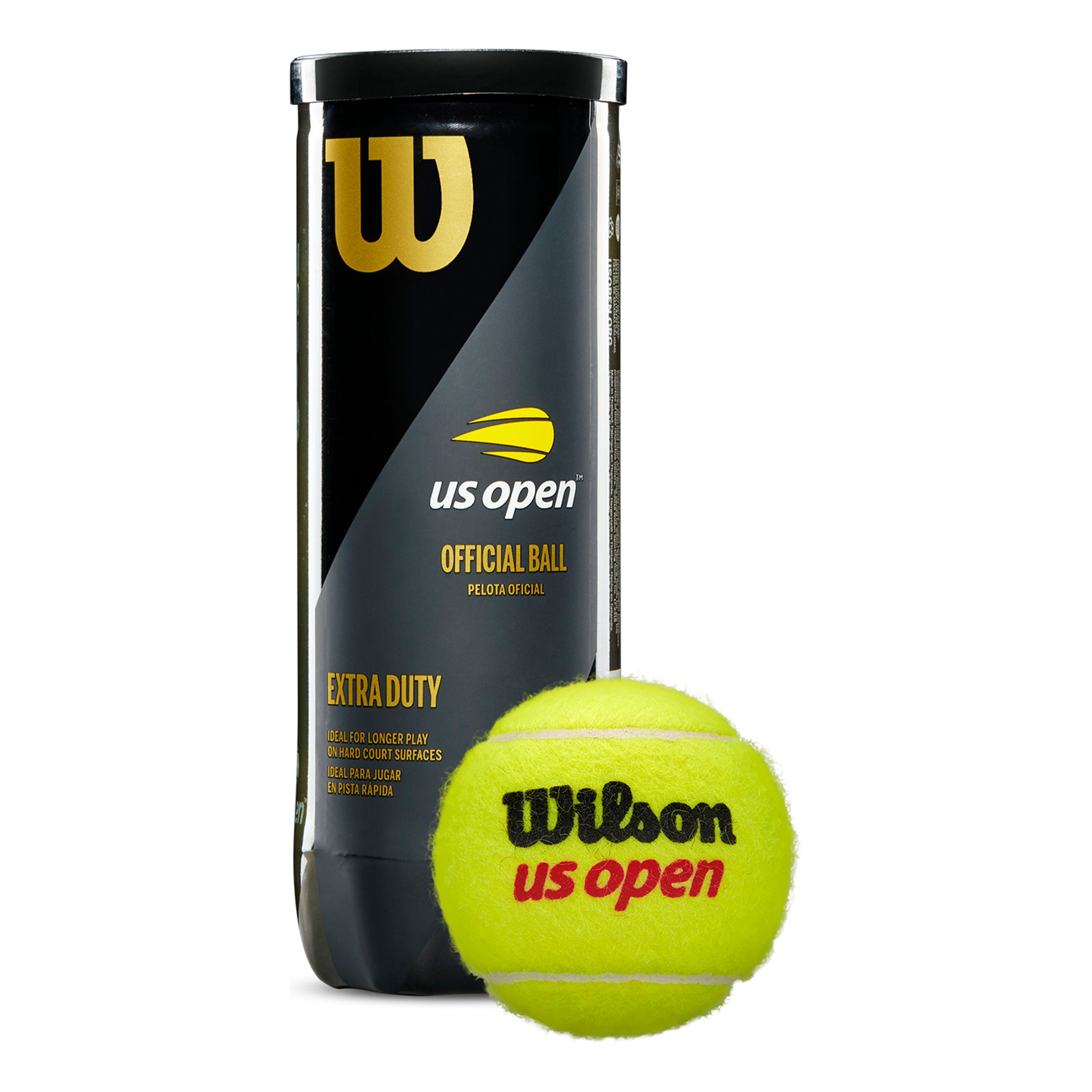 Tube de 3 balles de padel pressurisées - Wilson Premier Padel Speed WILSON Tube de 3 balles de padel pressurisées - Wilson Premier Padel Speed WILSON