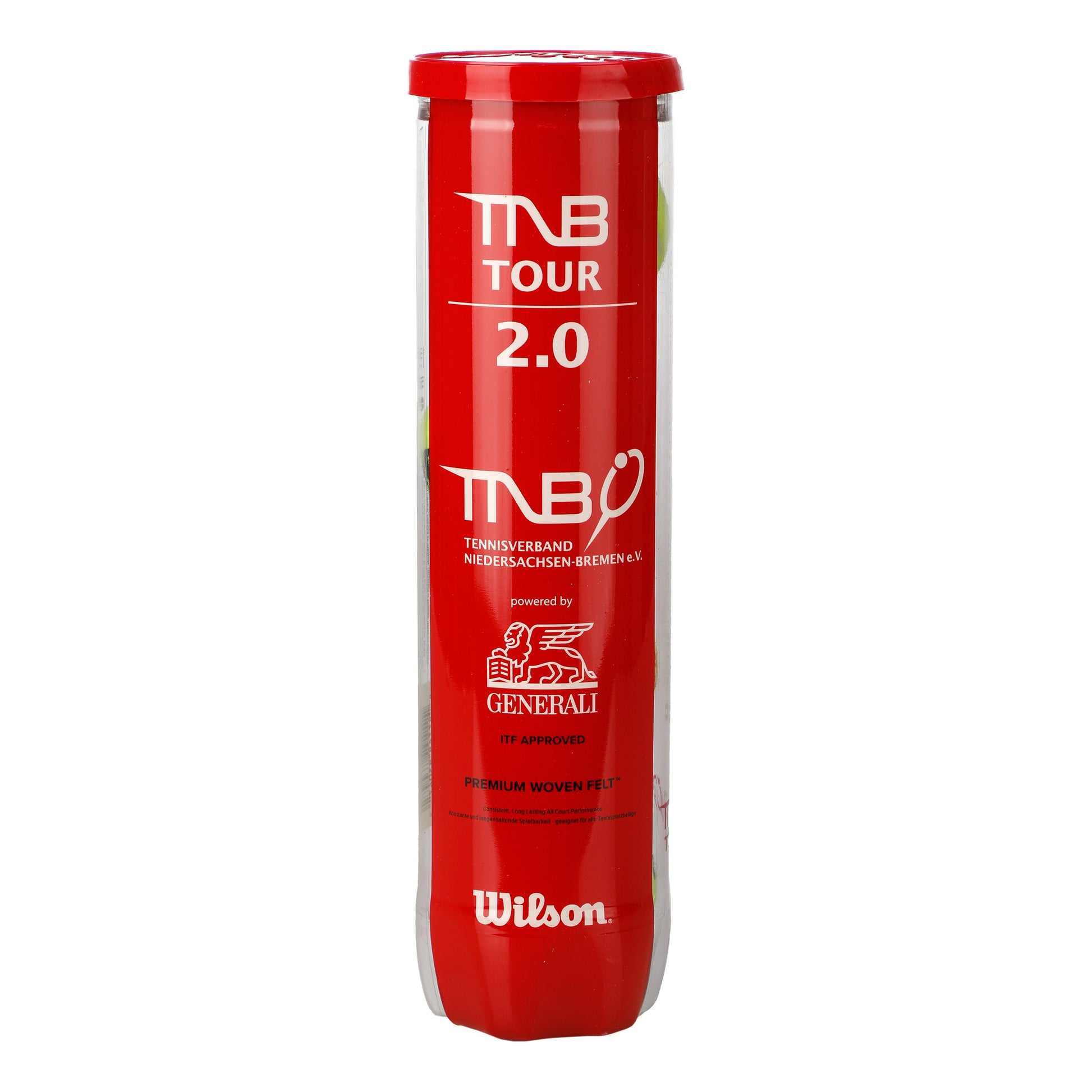 Wilson TNB Tour 2.0 Verpakking 4 stuks