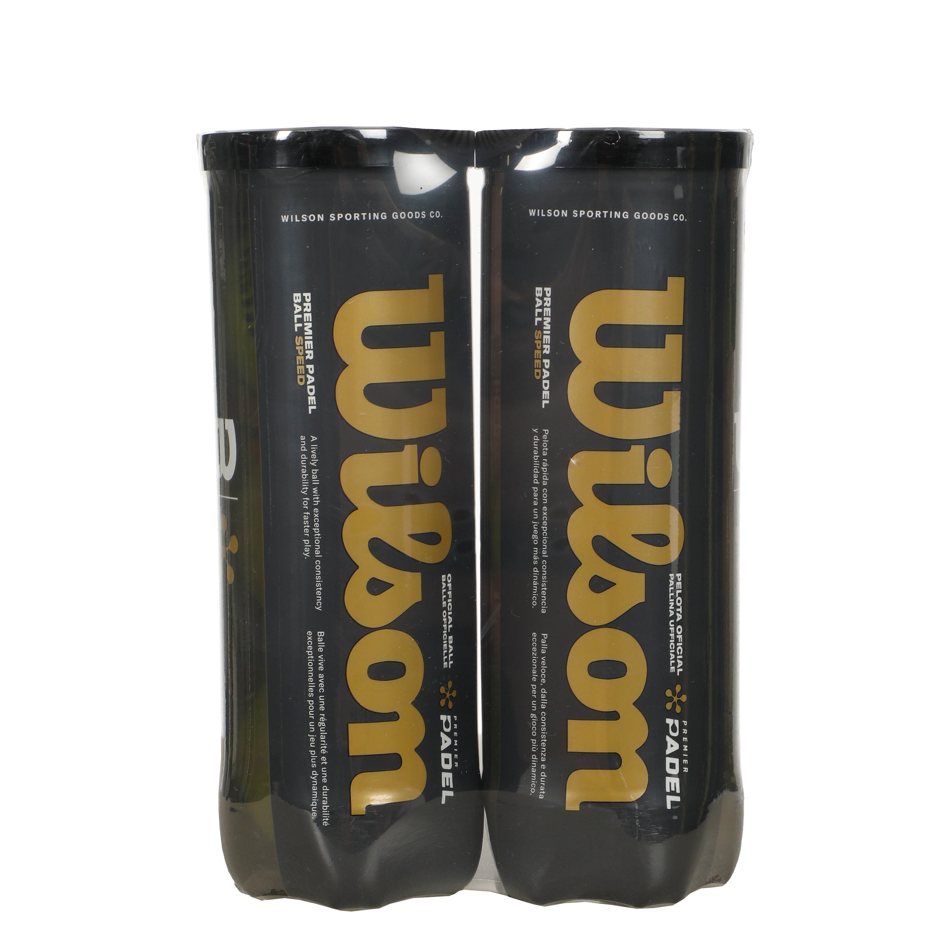 Wilson Premier Padel Speed X3 Bi Pack 2x Verpakking 3 Stuks