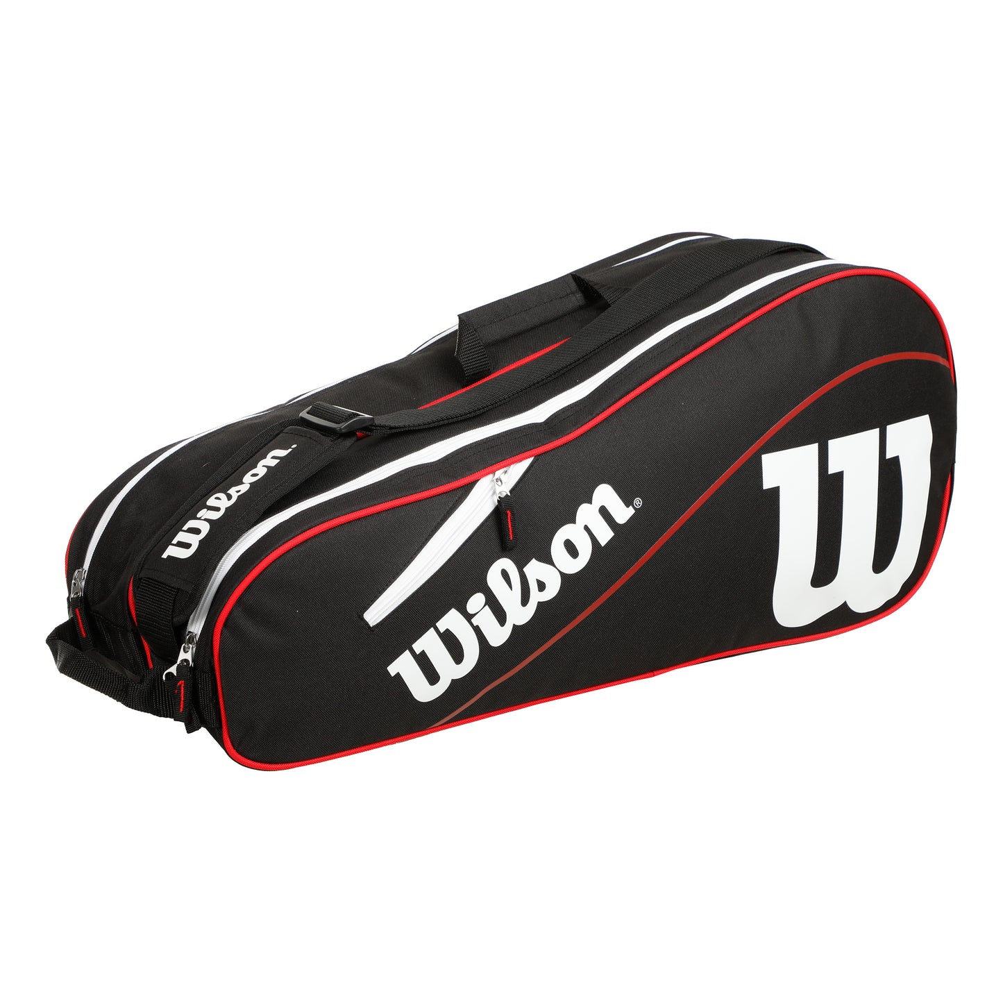 Wilson Advantage III Six Housse De Raquette-Noir,Blanc