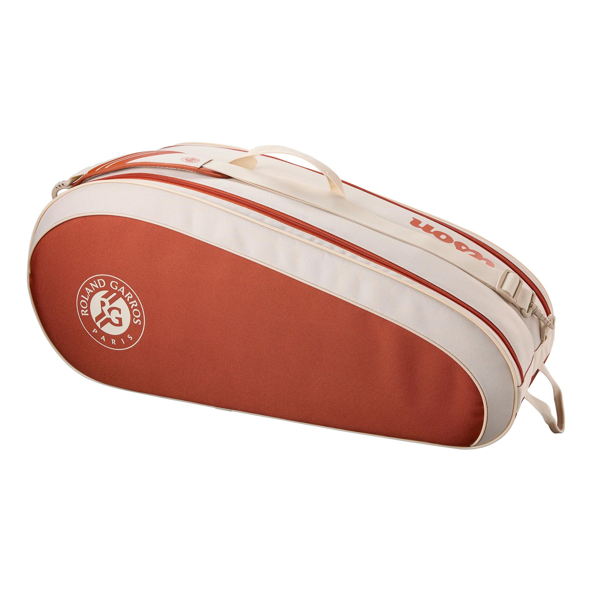 Wilson Tour Team Roland Garros Rackettas 6 Stuks-Crème