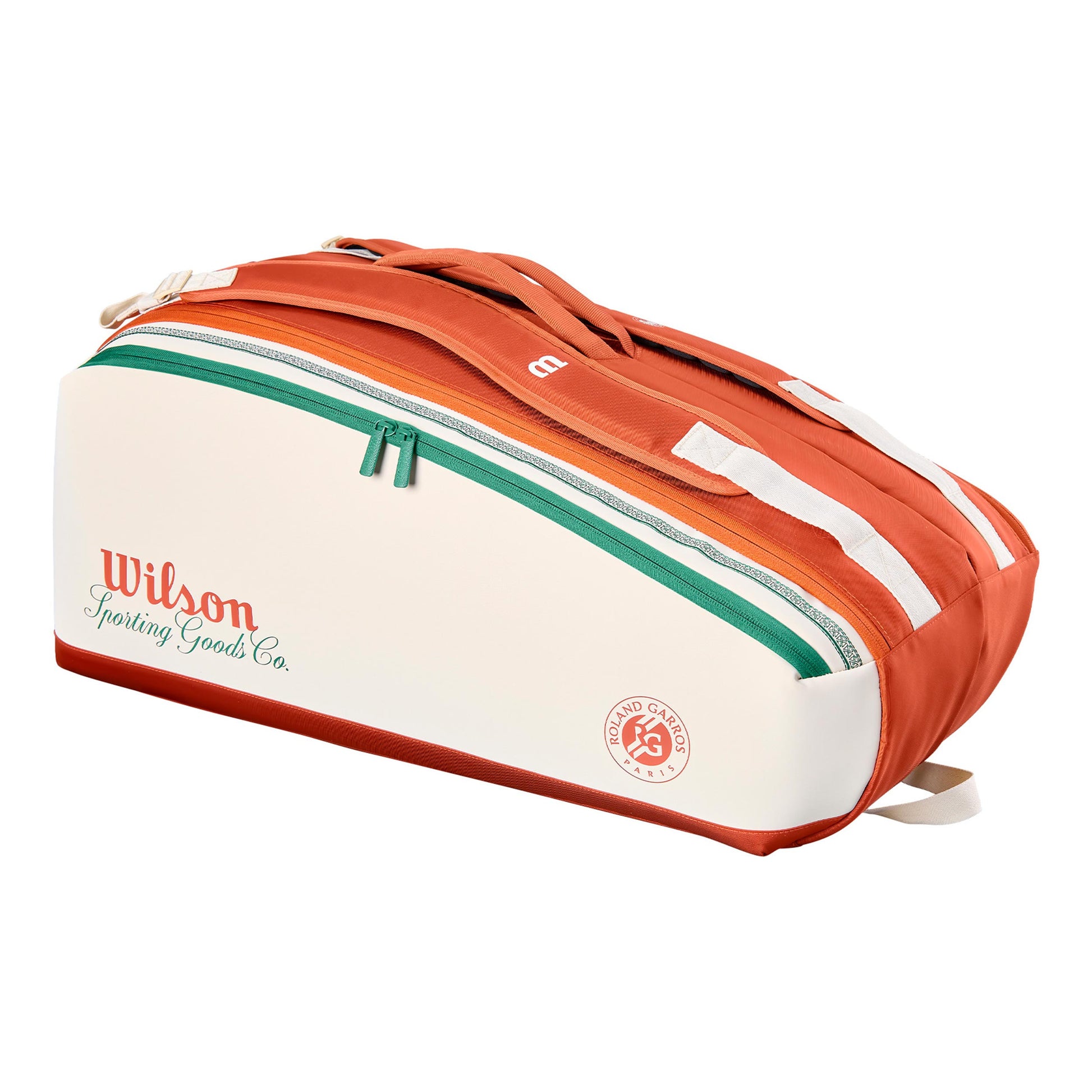 Wilson Tour Team Roland Garros Rackettas 9 stuks - crème