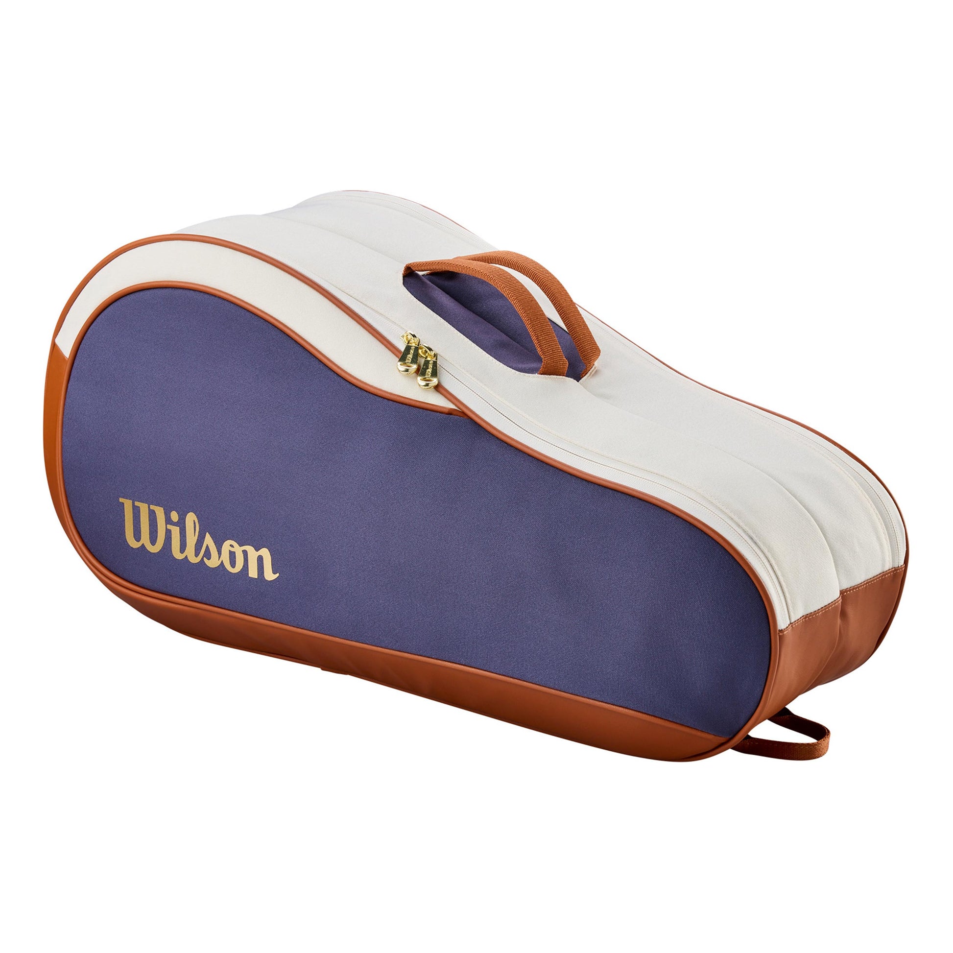 Wilson Tour Heritage V2 Housse de raquette Lot de 6 - crème