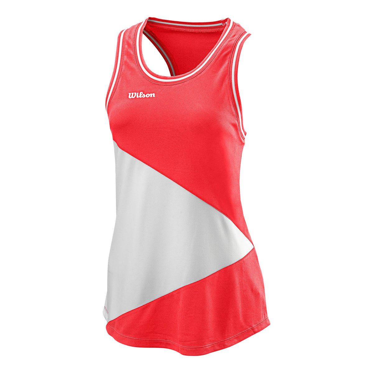 Wilson Team II Tanktop Dames-Koraal,Wit