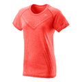 Power Seamless T-shirt Femmes-Corail
