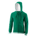 Team II Gilet en coton Hommes - vert, blanc
