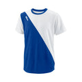Team II Angle Crew T-shirt Jongens - blauw, wit
