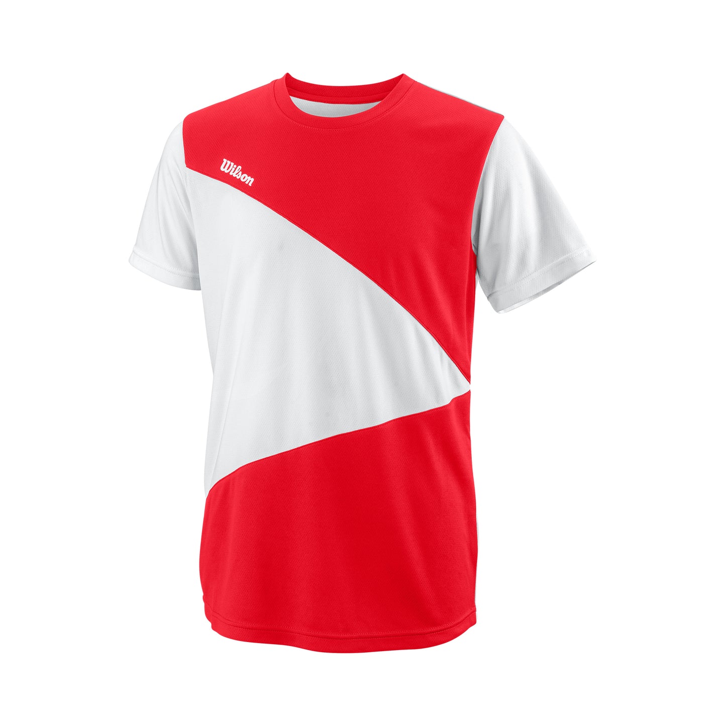 Wilson Team T-shirt Jongens-Rood,Wit
