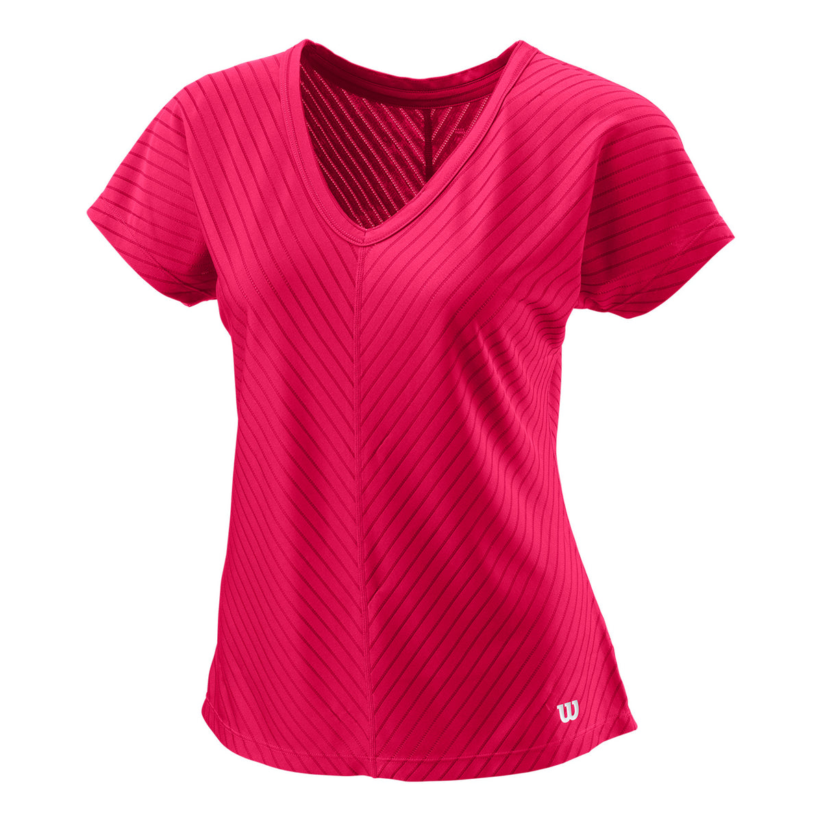 Wilson Training V-Neck II T-shirt Dames - pink,