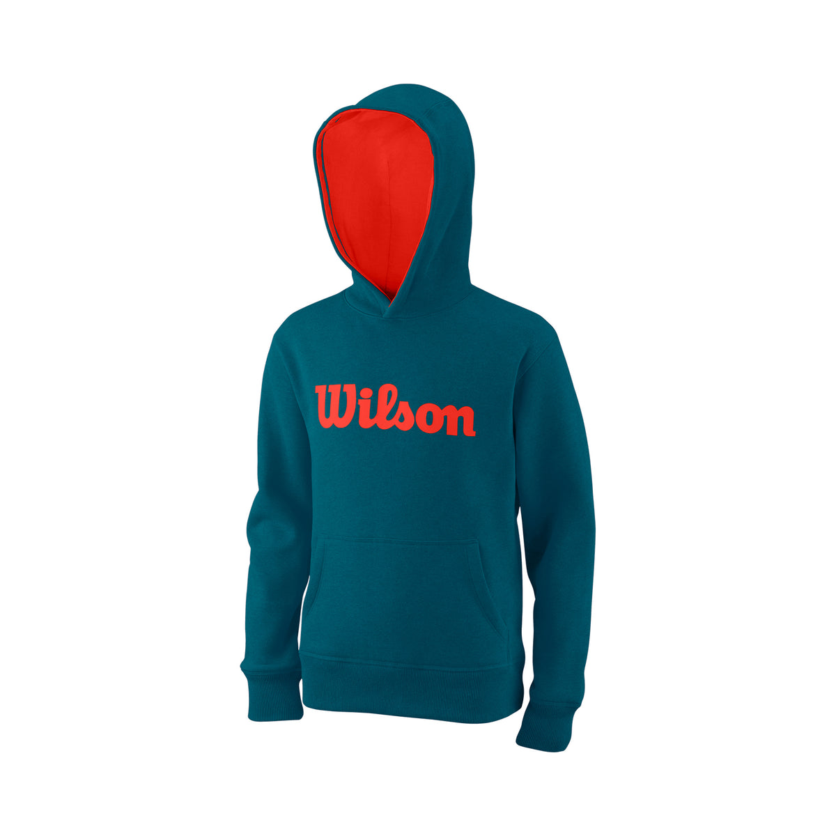 Wilson Script Sweater met capuchon Kinderen - blauw, oranje