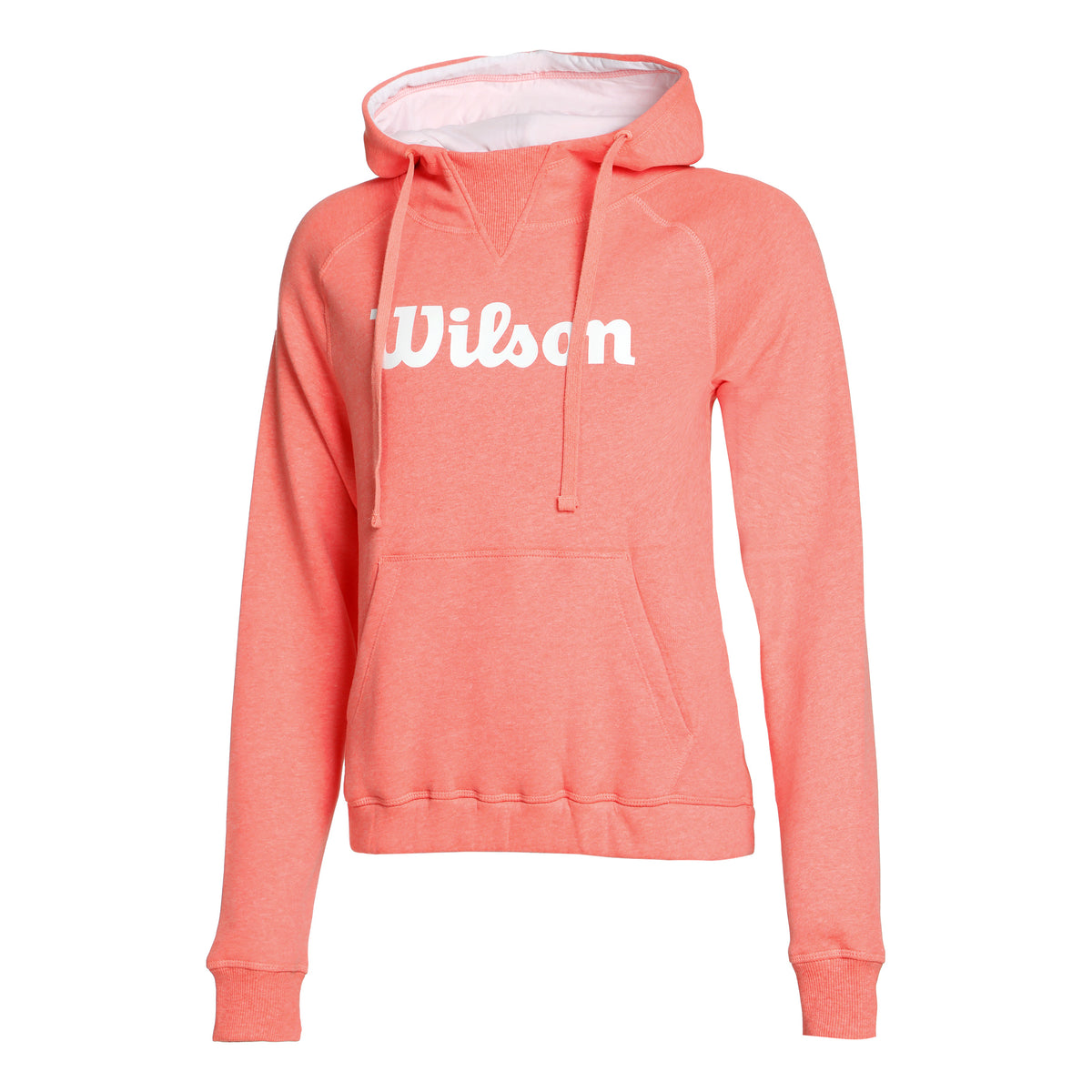 Wilson Script Sweat À Capuche Femmes-Corail