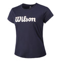 Script Tech T-shirt Dames - blauw,