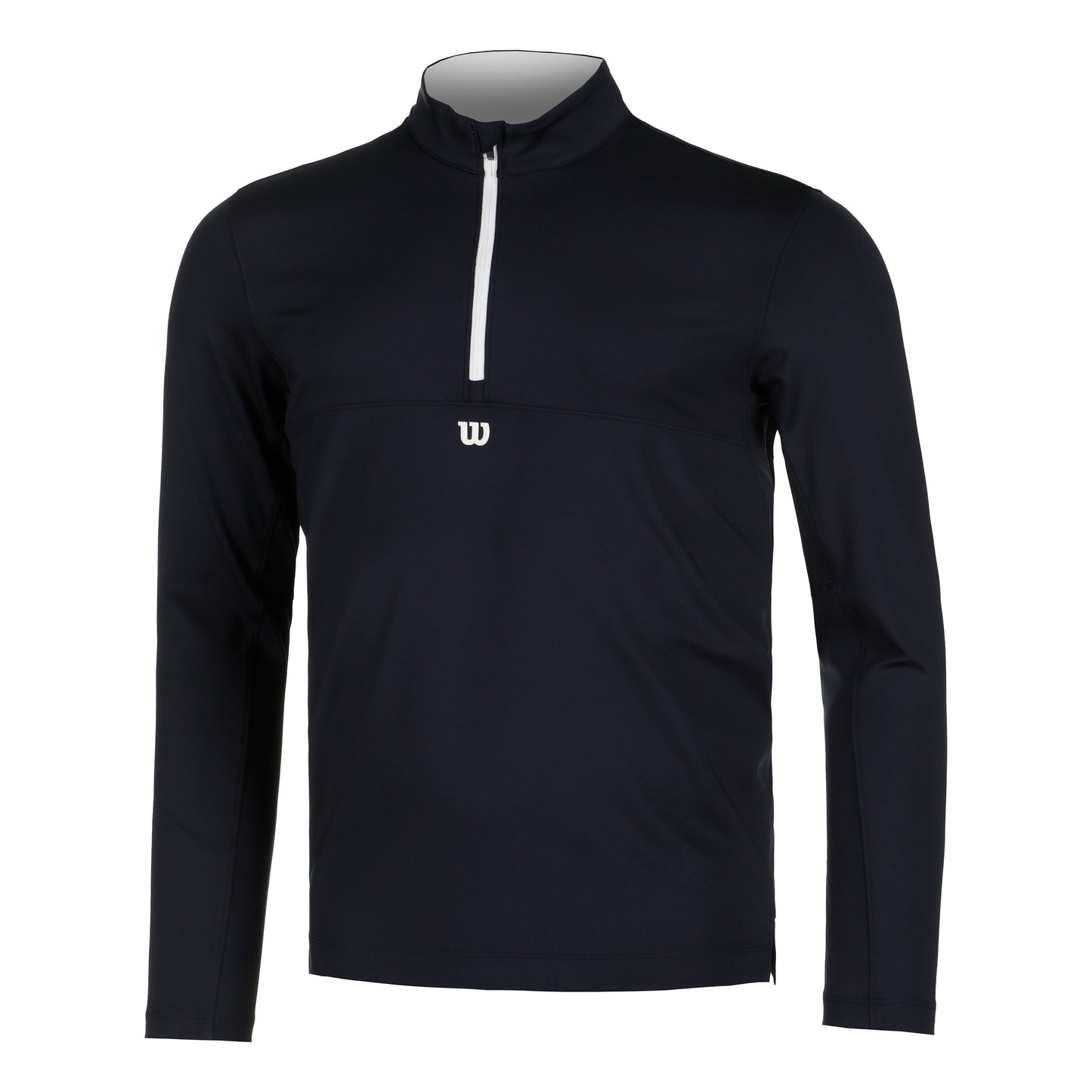 Wilson Elevate Performance Haut Manches Longues Hommes-Bleu Foncé