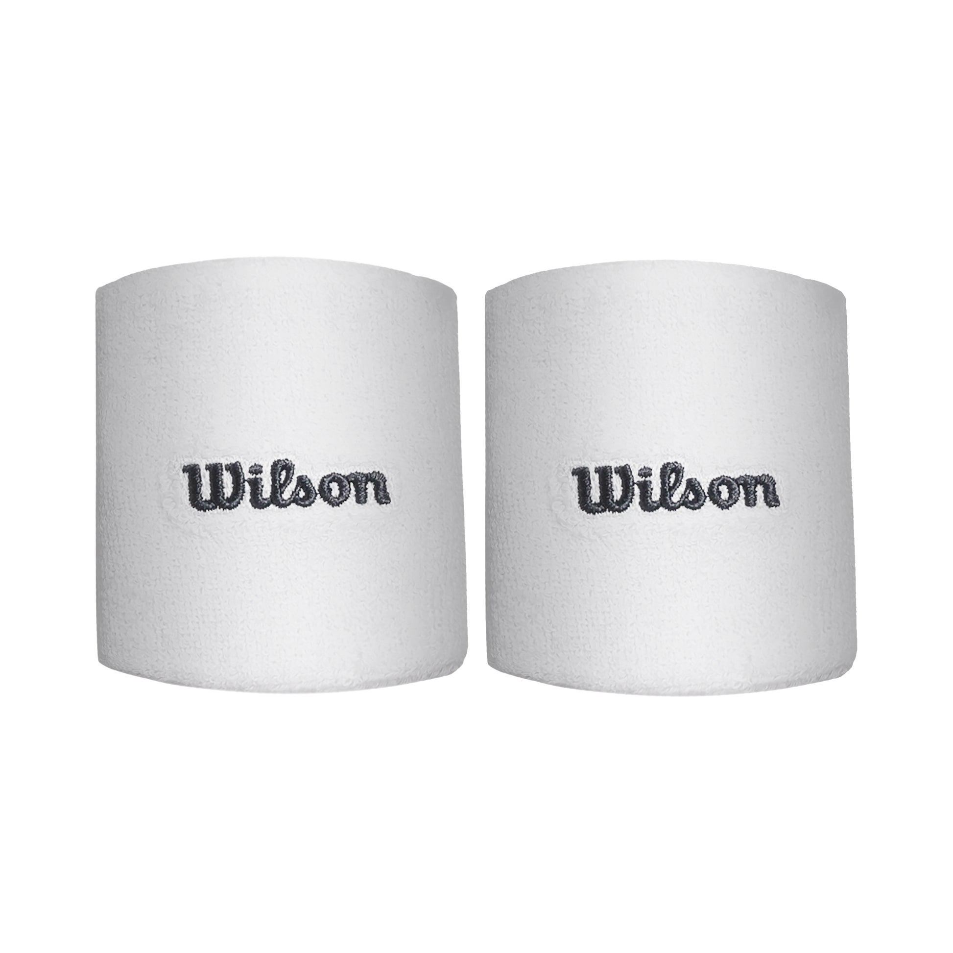 Wilson Terry Logo Zweetband kort - wit