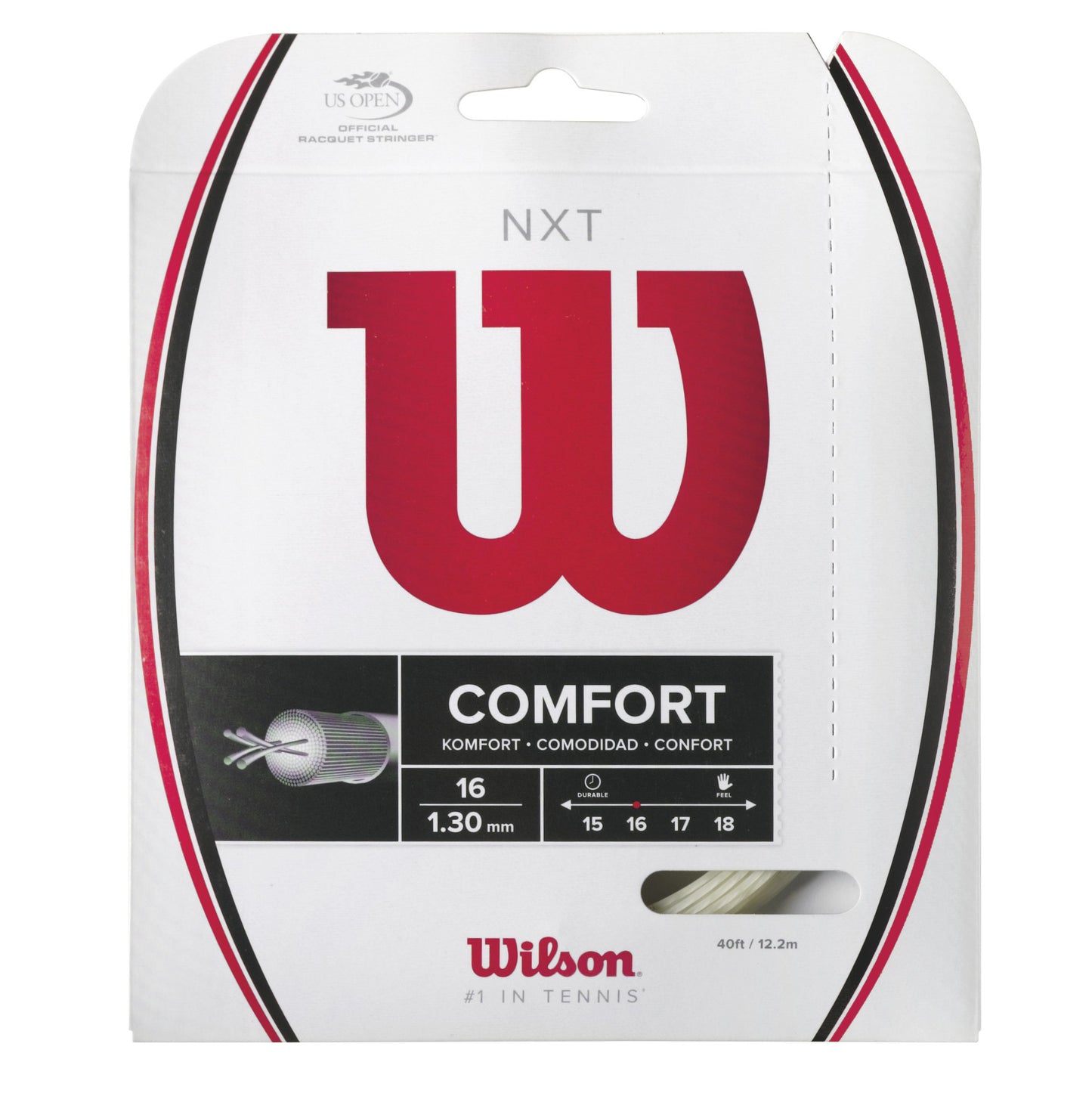 Wilson NXT Cordage En Garniture 12,2m-Écru