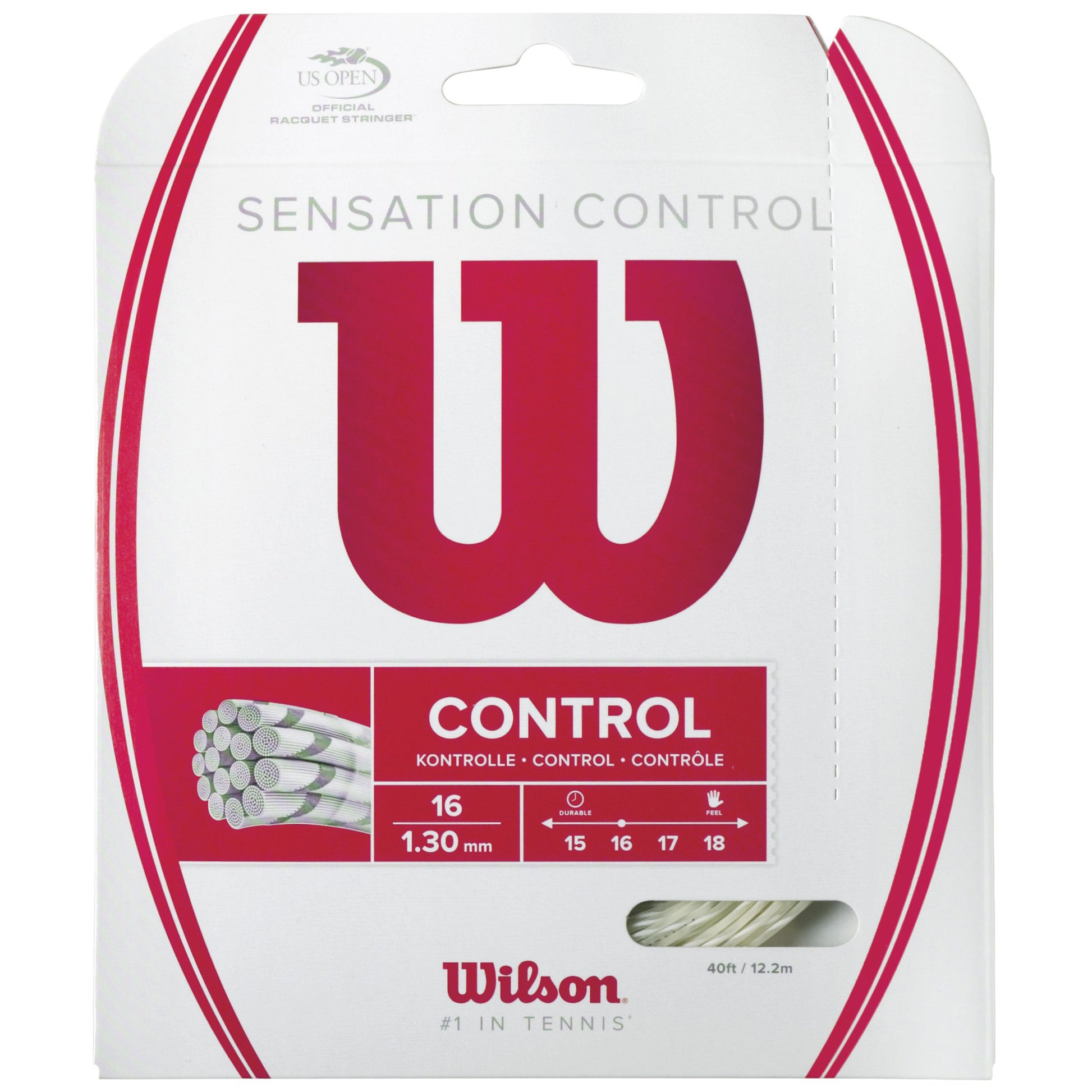 Wilson Sensation Control Set Snaren 12,2m-Natuurlijke Kleuren