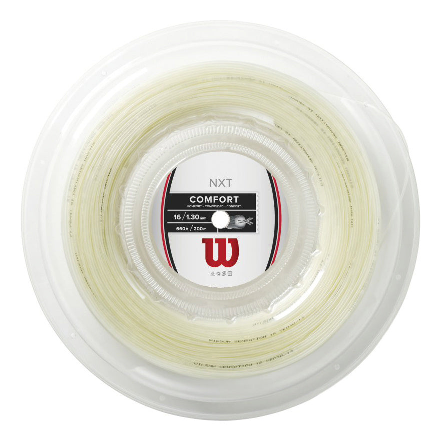 Wilson NXT Comfort Bobine Cordage 200m-Écru