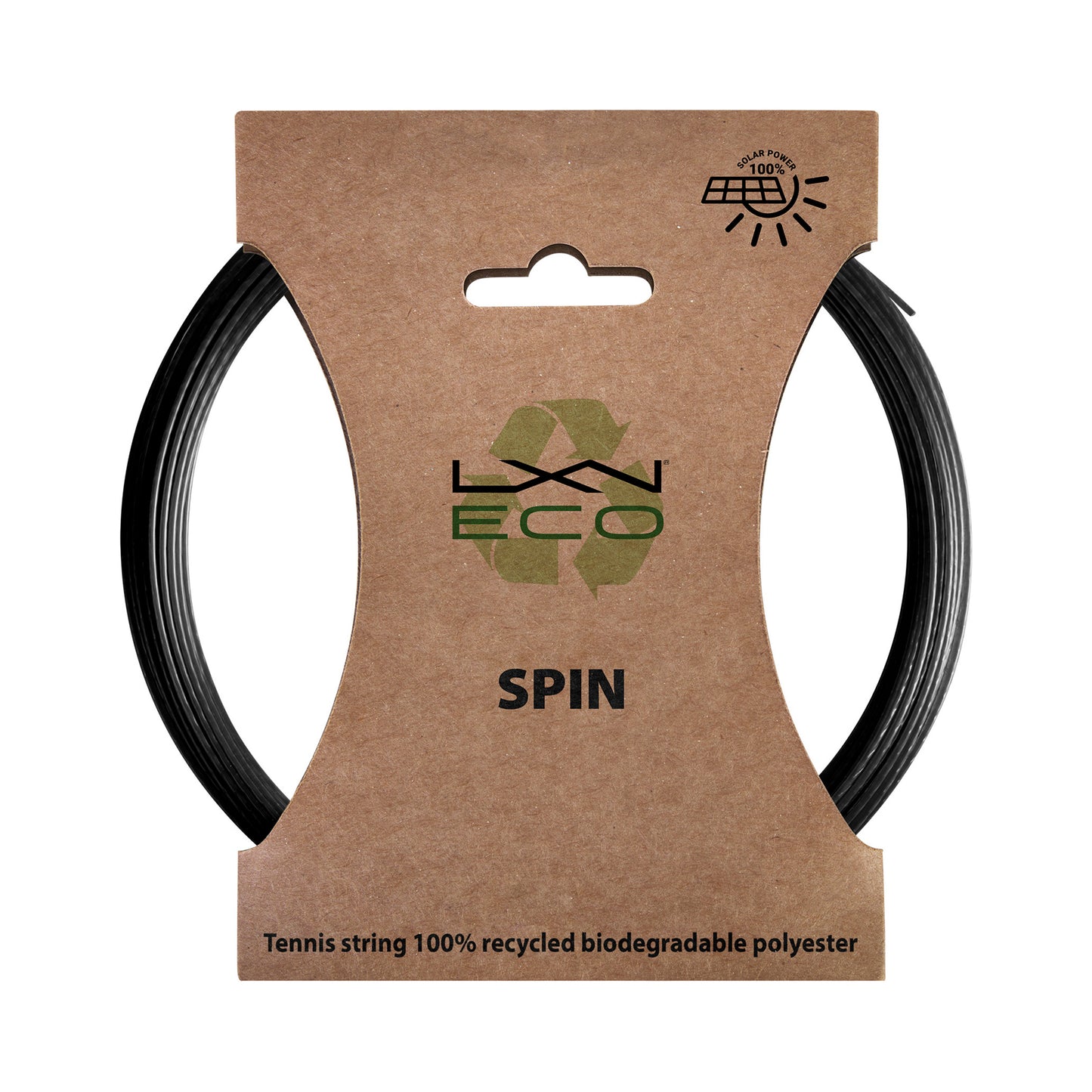 Wilson ECO SPIN SEED Cordage En Garniture 12,2m-Noir