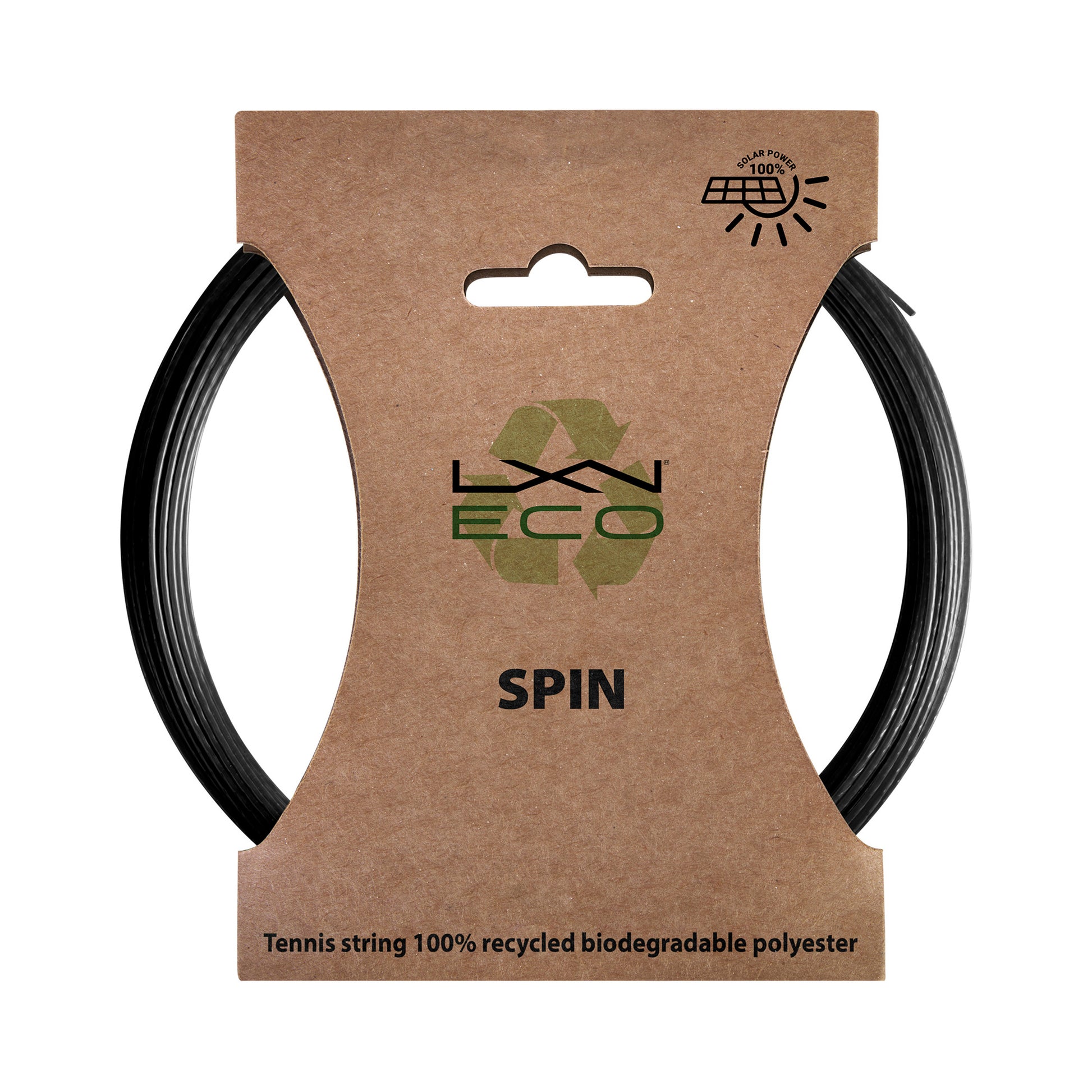 Wilson ECO SPIN SEED Cordage En Garniture 12,2m-Noir