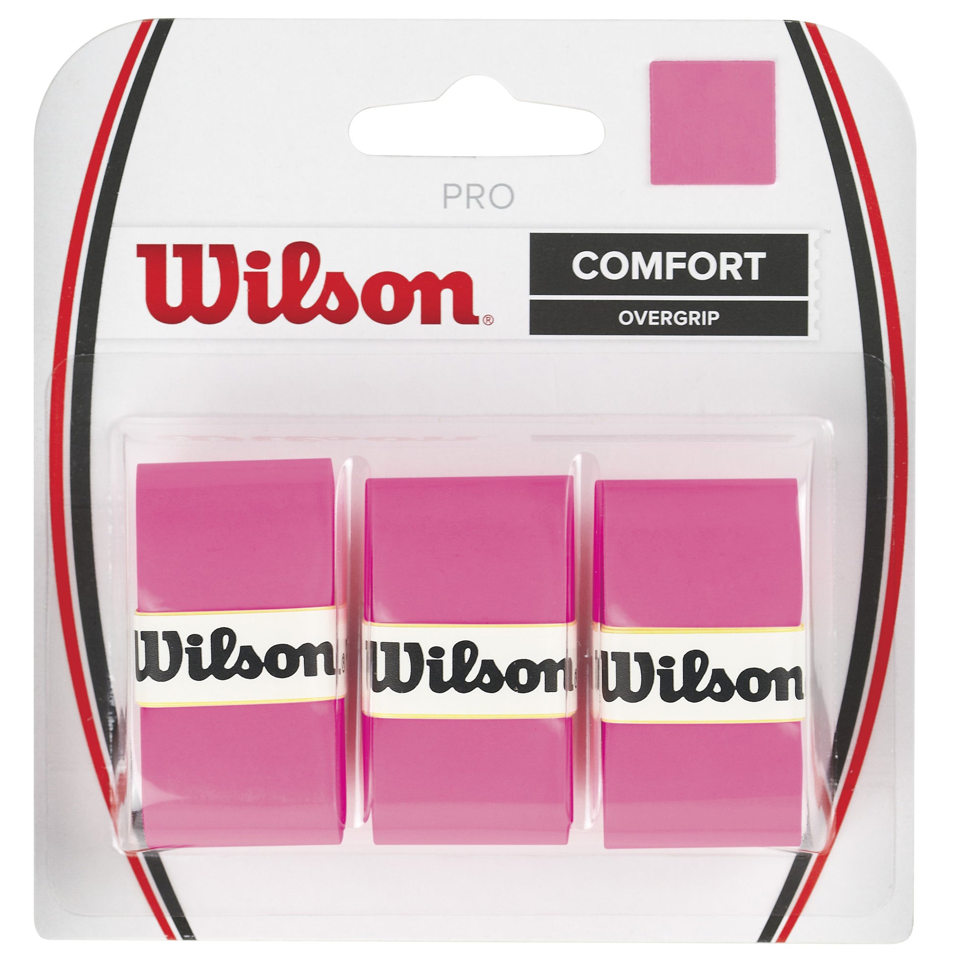 Wilson Pro Overgrip Verpakking 3 Stuks-Pink