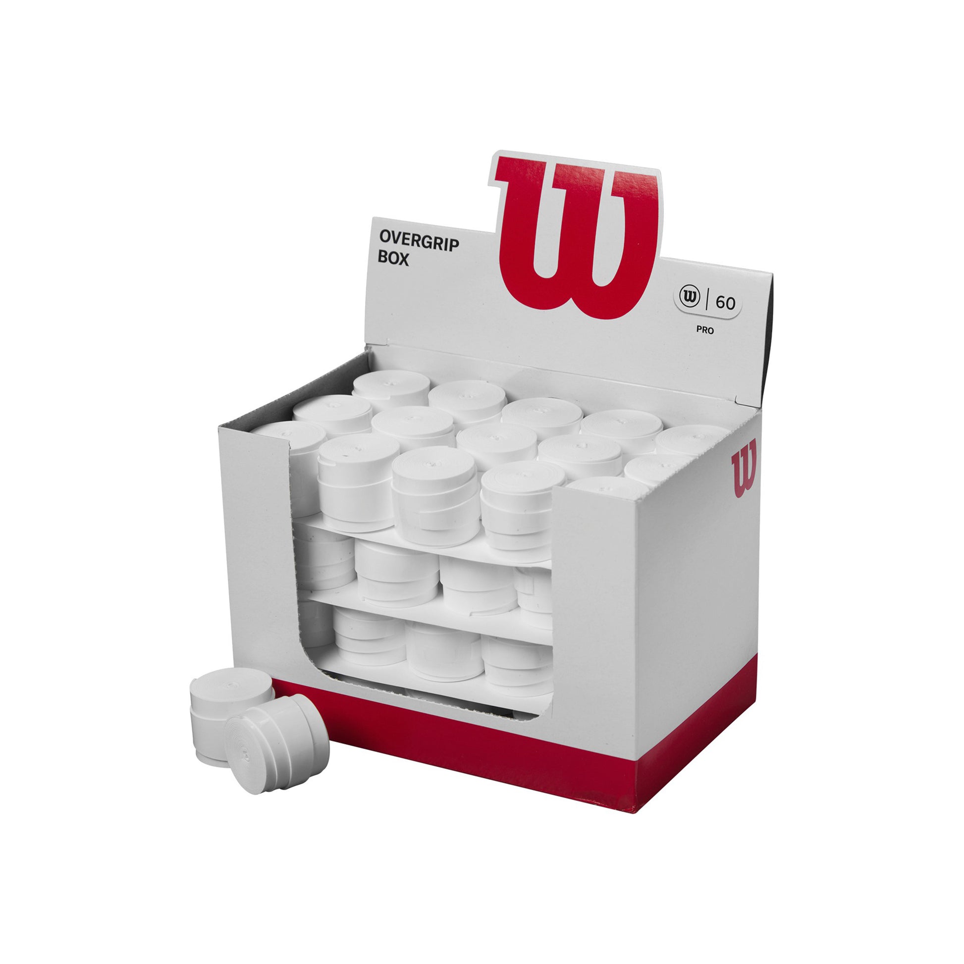 Wilson Pro Overgrip Pack de 60 - blanc
